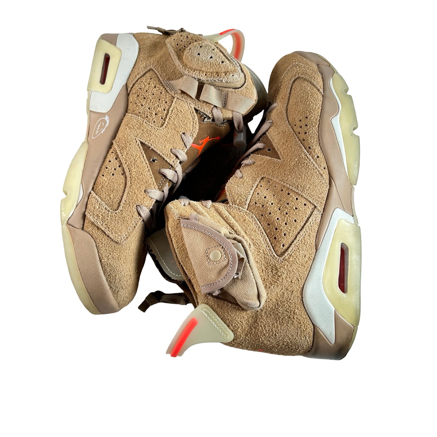 DH0690 200 Jordan 6 Retro Travis Scott British Khaki [USED] - 10 M (Used7)