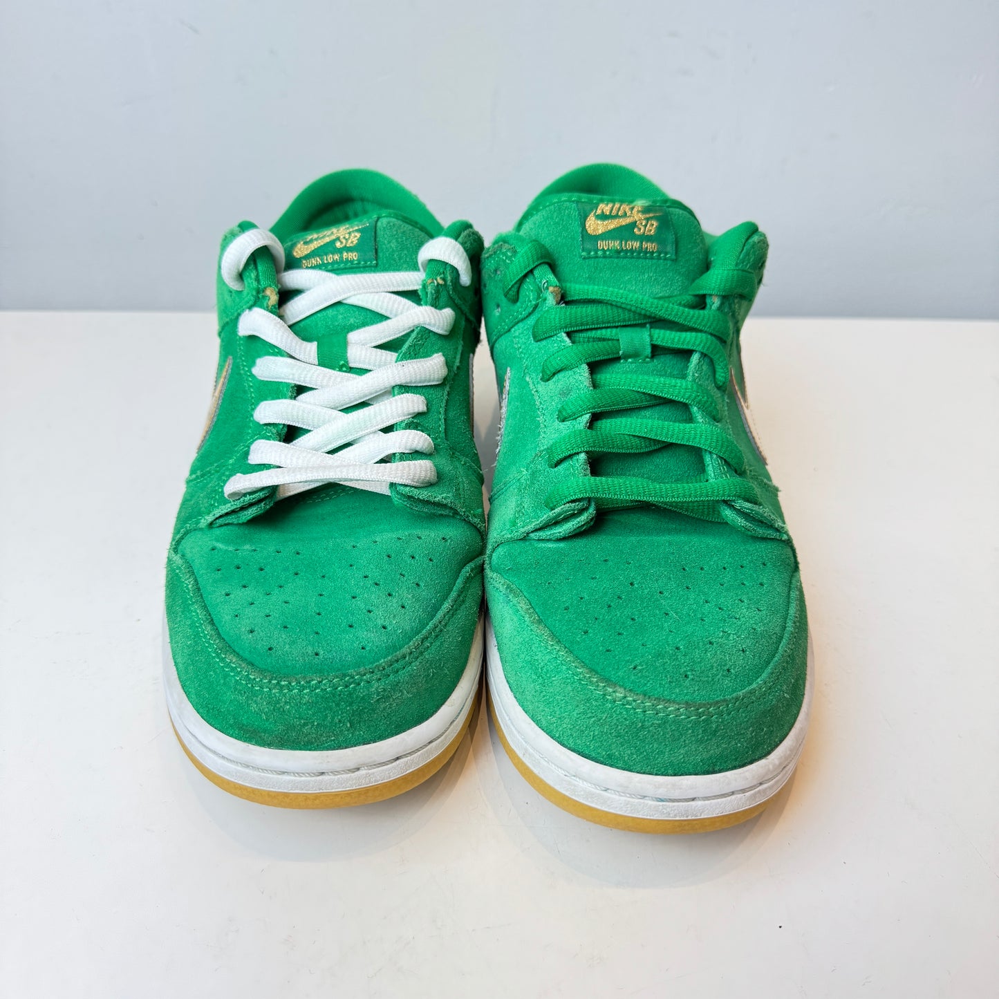 BQ6817 303 Nike SB Dunk Low Pro St. Patrick's Day (2022) [USED] - 11.5 M (Used) (No Box)