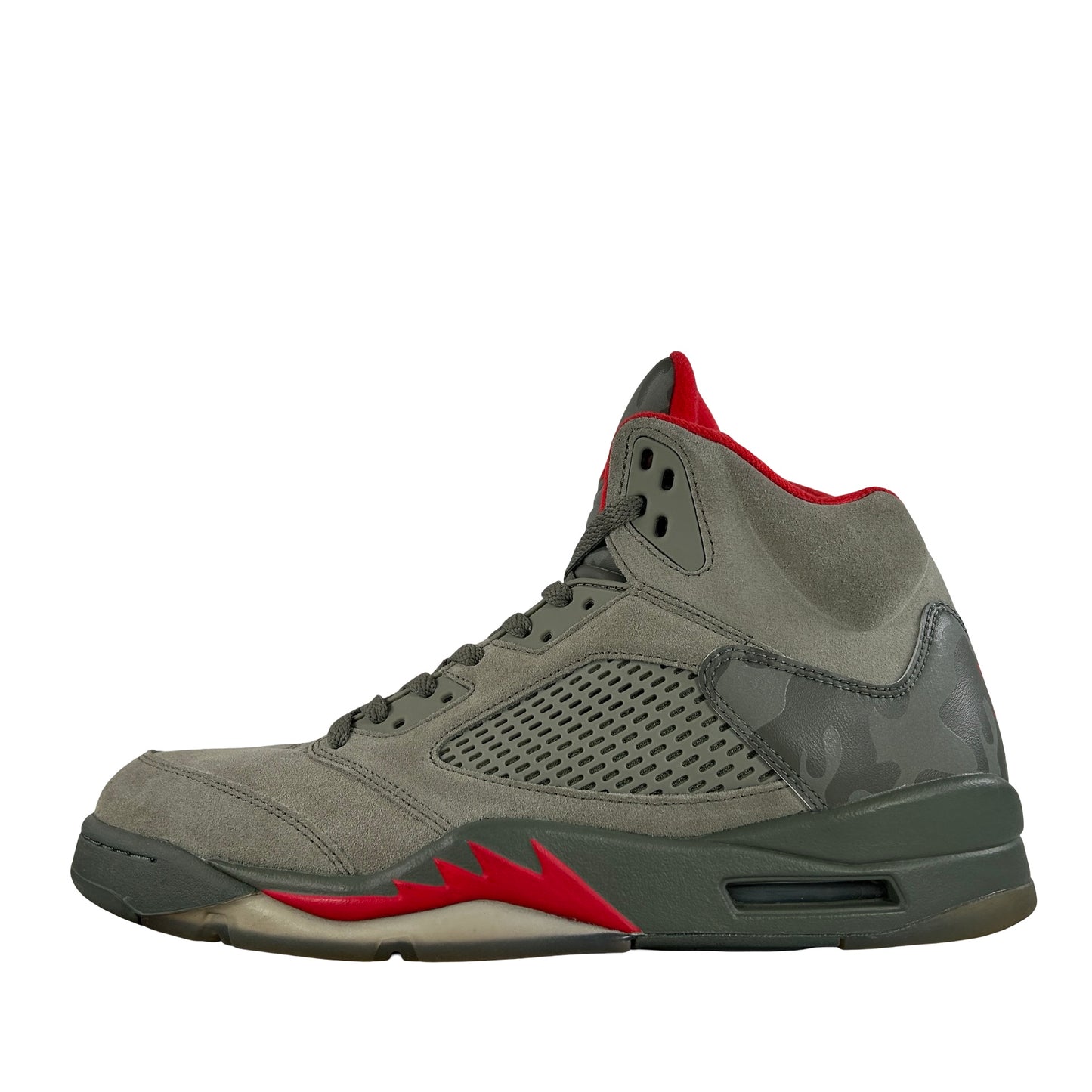 136027 051 Jordan 5 Retro P51 Camo [USED] - 12 M (Used)