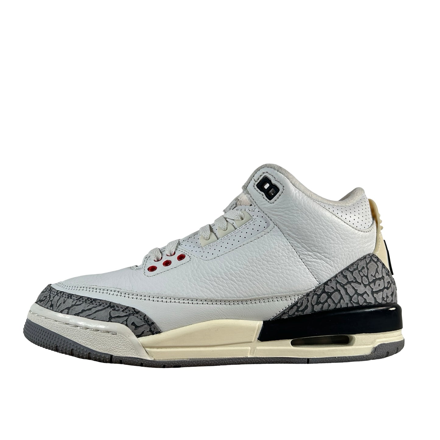 DM0967 100 Jordan 3 Retro White Cement Reimagined (GS) [USED] - 7 Y (Used2) (Replace Box2)
