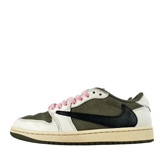 DM7866 200 Jordan 1 Retro Low OG SP Travis Scott Medium Olive [USED] - 7.5 M (Used) (No Box) (Replace Insoles)