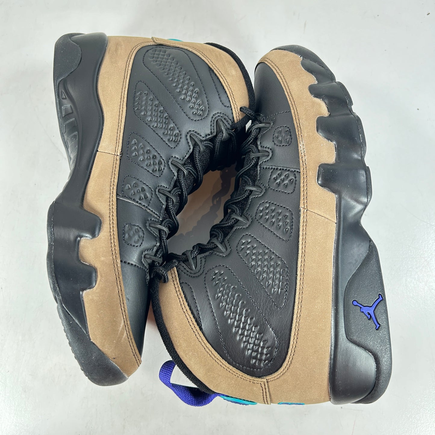 CT8019 034 Jordan 9 Retro Light Olive Concord [USED] - 8 (Used)