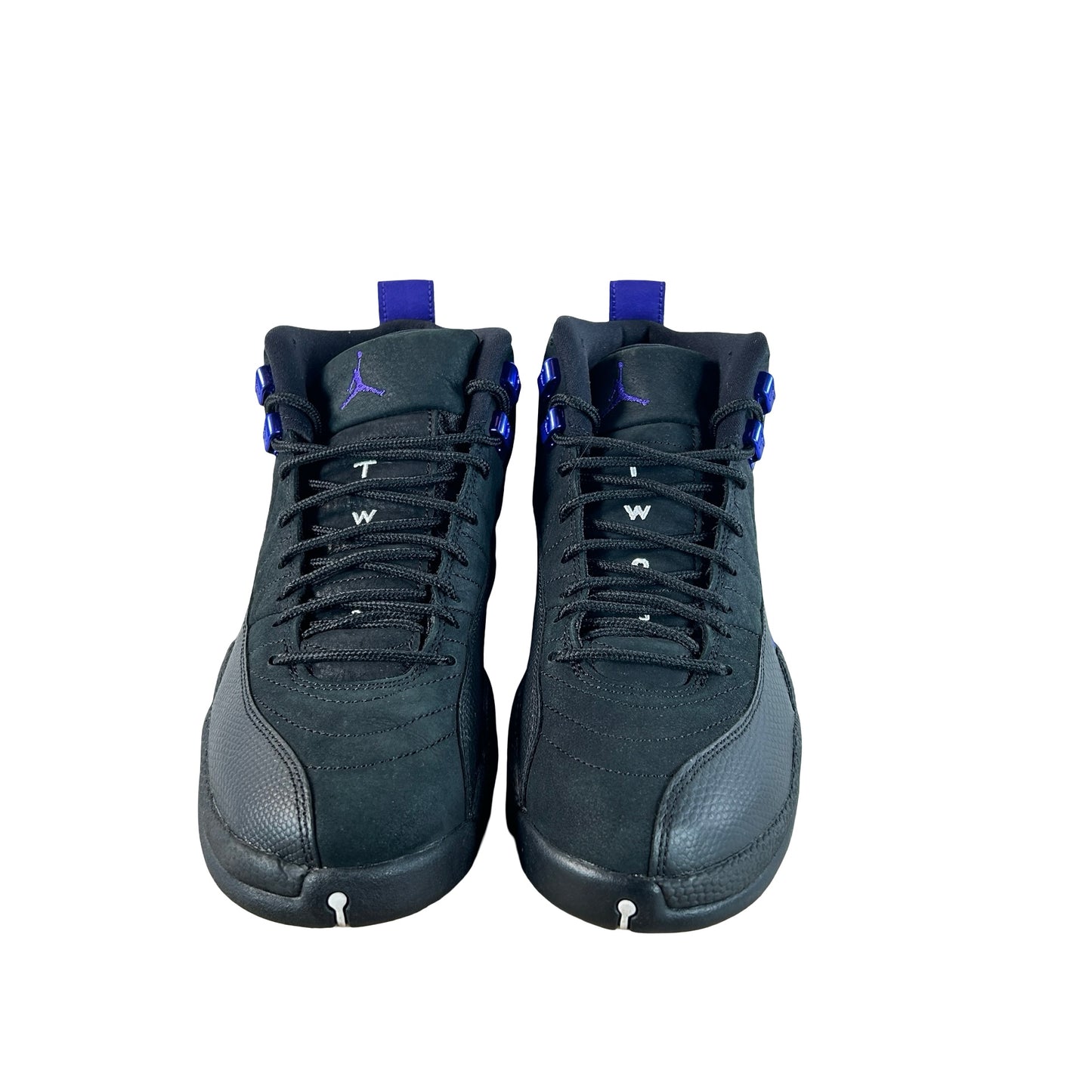 CT8013 005 Jordan 12 Retro Black Dark Concord [USED] - 8 M (Used)