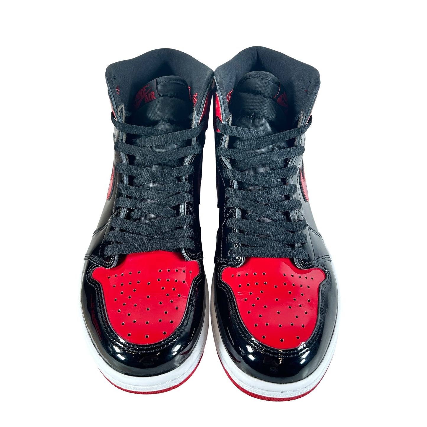 555088 063 Jordan 1 Retro High OG Patent Bred [USED] - 10.5 M (Used7)