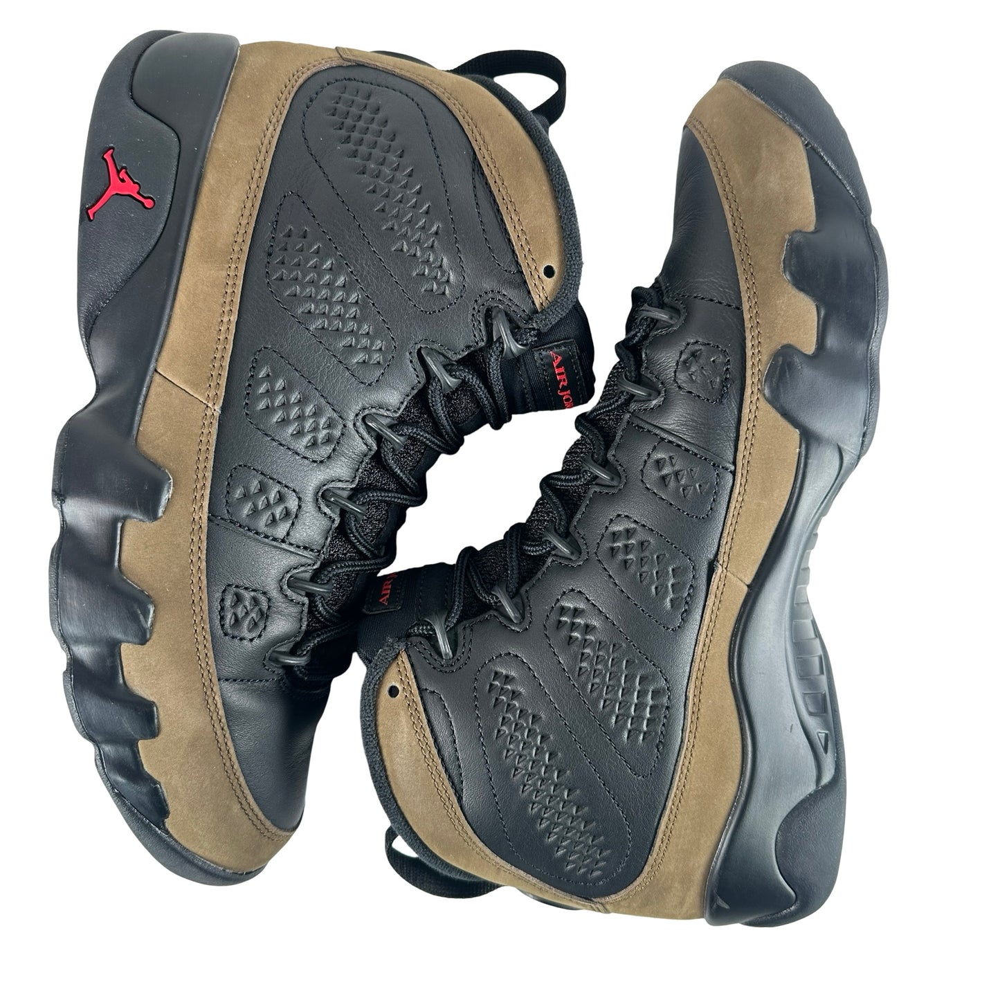 HV4794 030 Air Jordan 9 Retro Olive (2024) [USED] - 8.5 M (Used2)