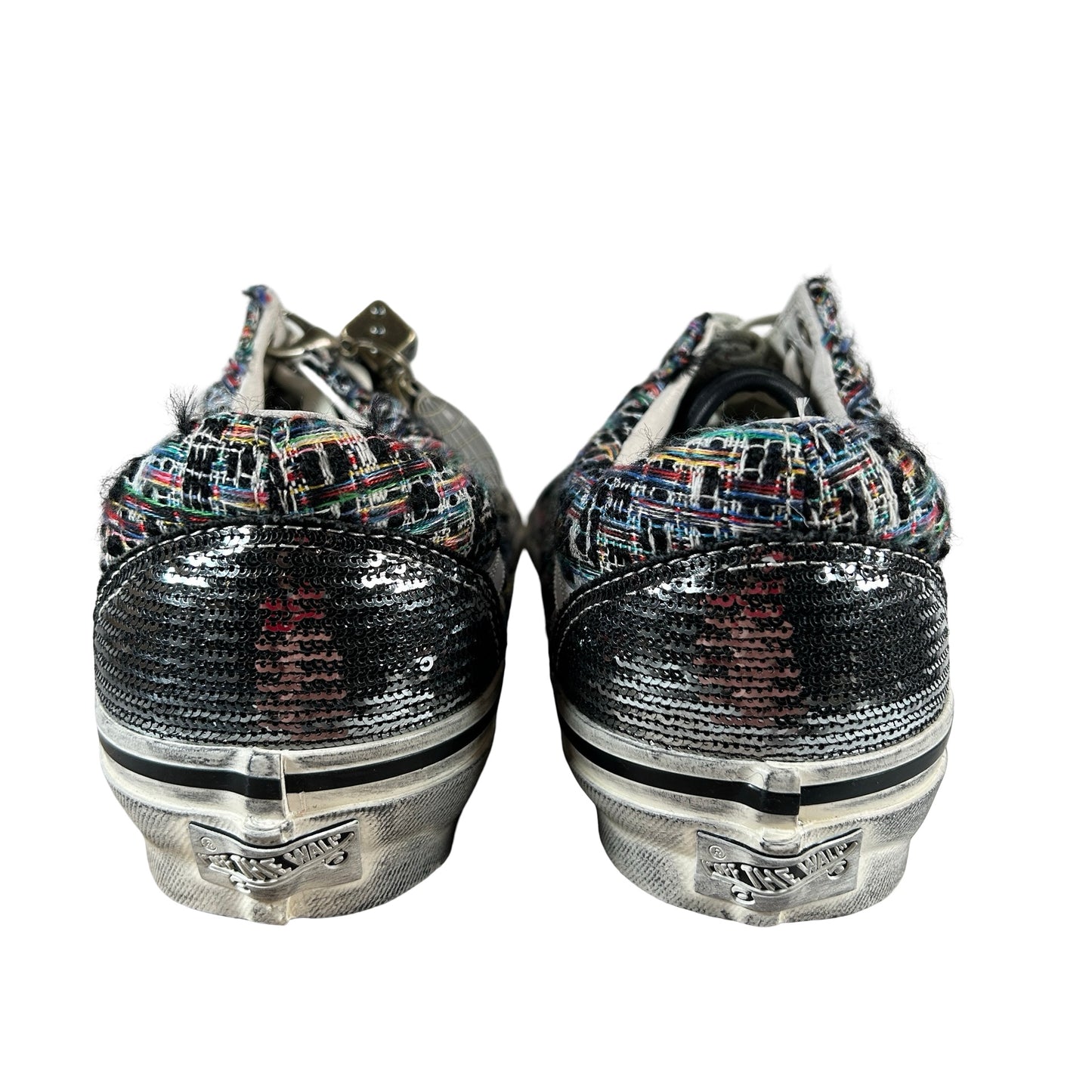 VN000D9VDE2 Vans Premium Old Skool Charms Black Gray