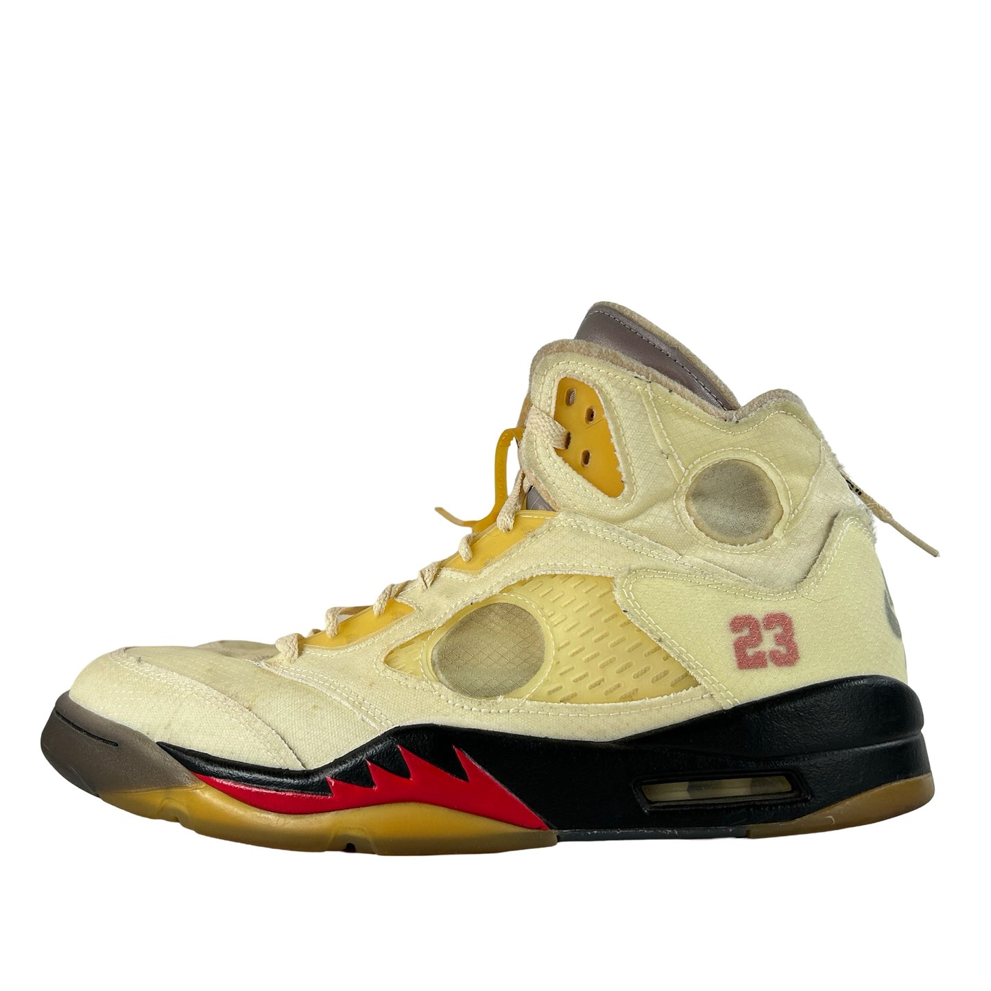 DH8565 100 Jordan 5 Off-White Sail [USED] - 12 M (Used4)