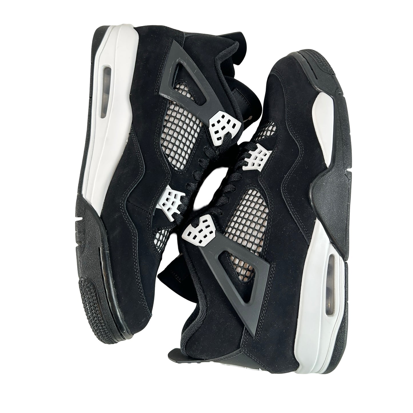 FQ8138 001 Air Jordan 4 Retro White Thunder [USED] - 12 M (Used4)