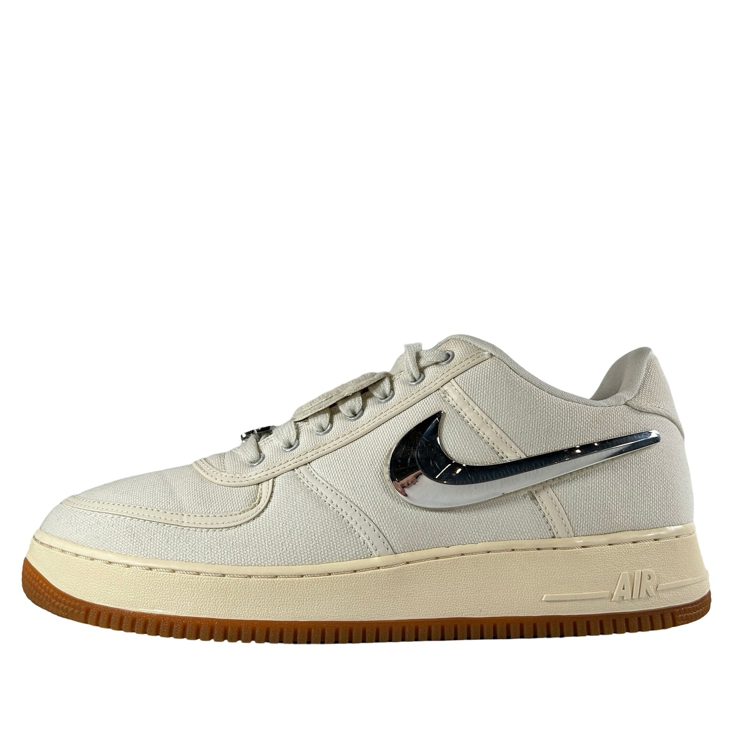 AQ4211 101 Nike Air Force 1 Low Travis Scott Sail [USED] - 13 M (Used)