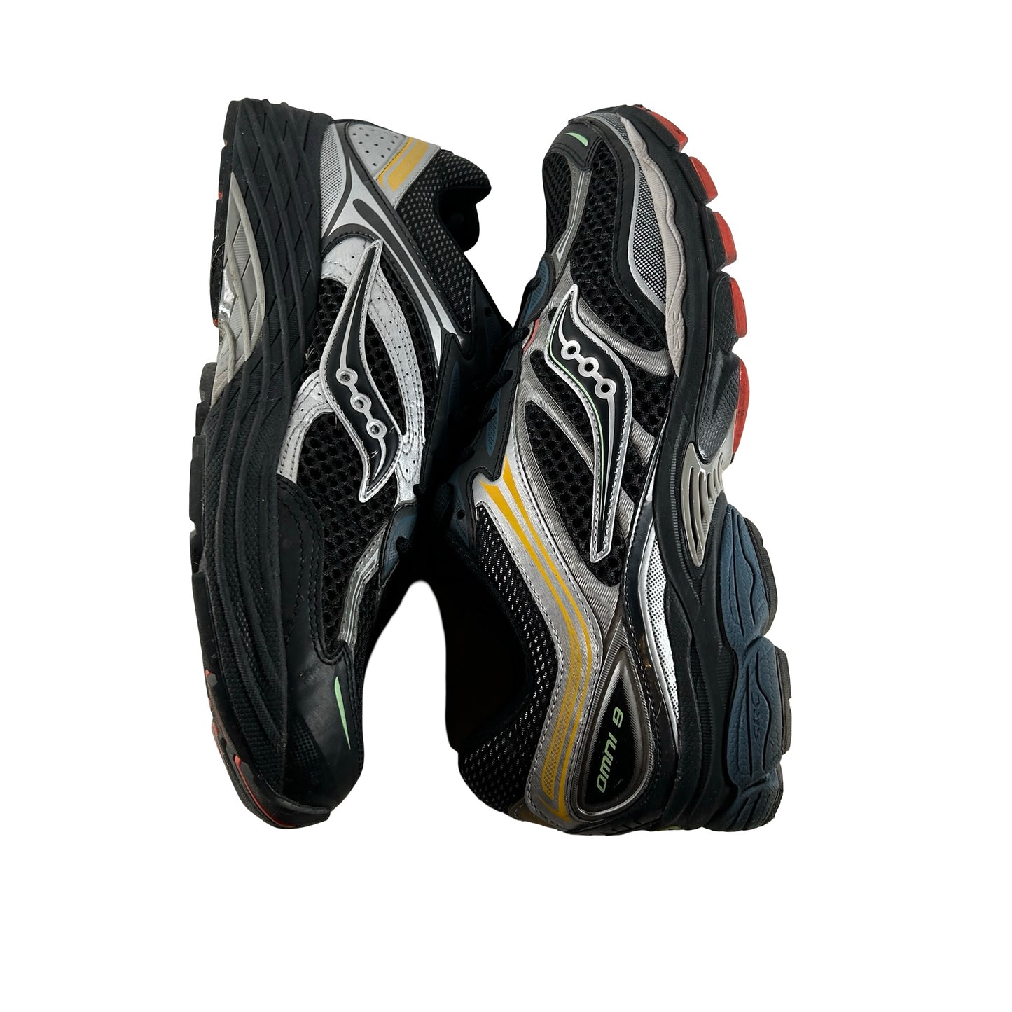 S70739 28 Saucony ProGrid Omni 9 Black Silver Multi [USED] - 11 M (Used)