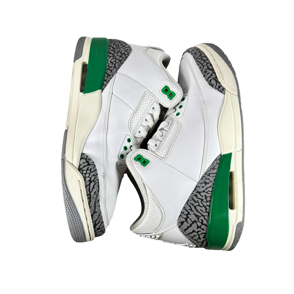 CK9246 136 Jordan 3 Retro Lucky Green (W) [USED] - 10.5 W (Used)
