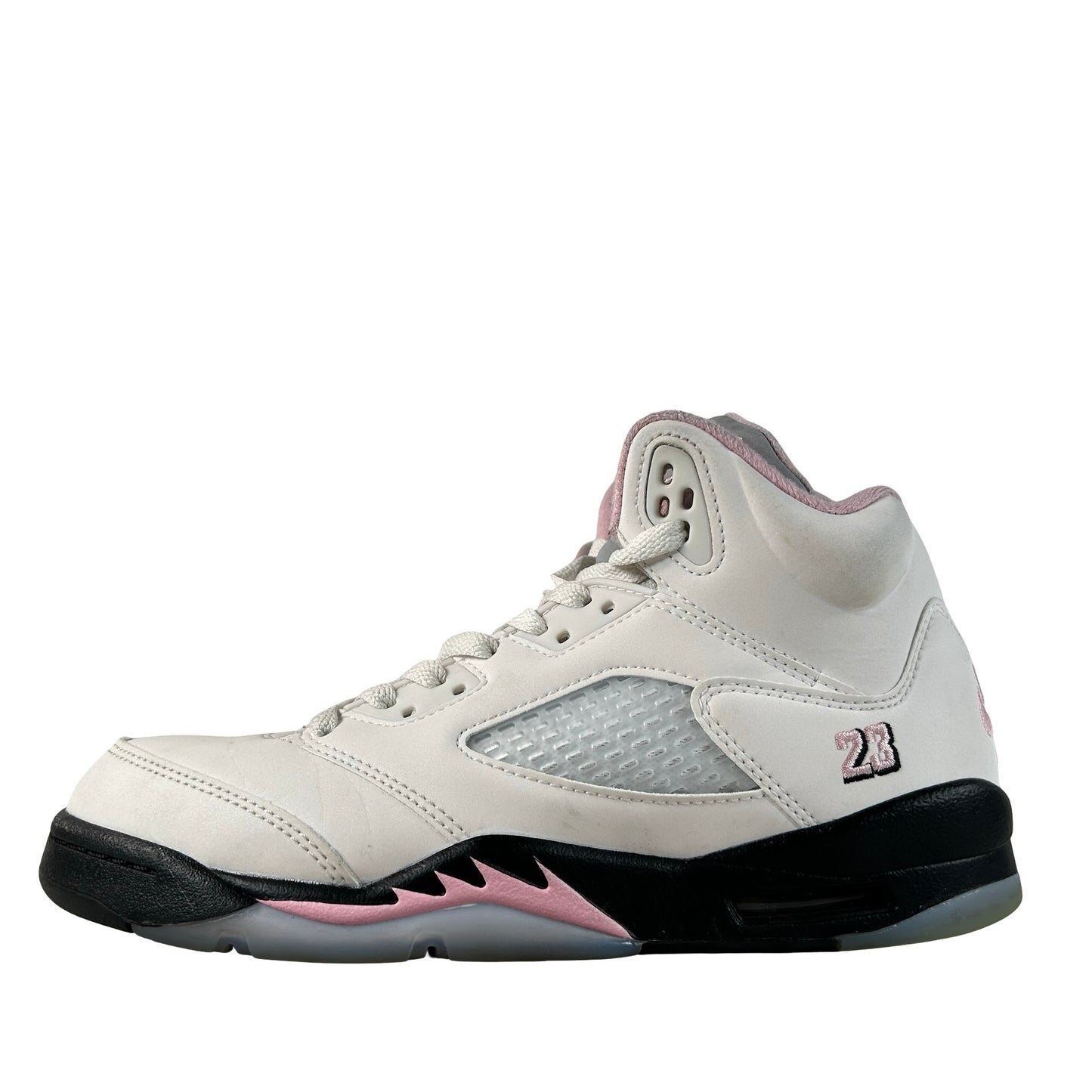 HQ7980 102 Jordan 5 Retro Medium Soft Pink (GS)  [USED] - 7 Y (Used)