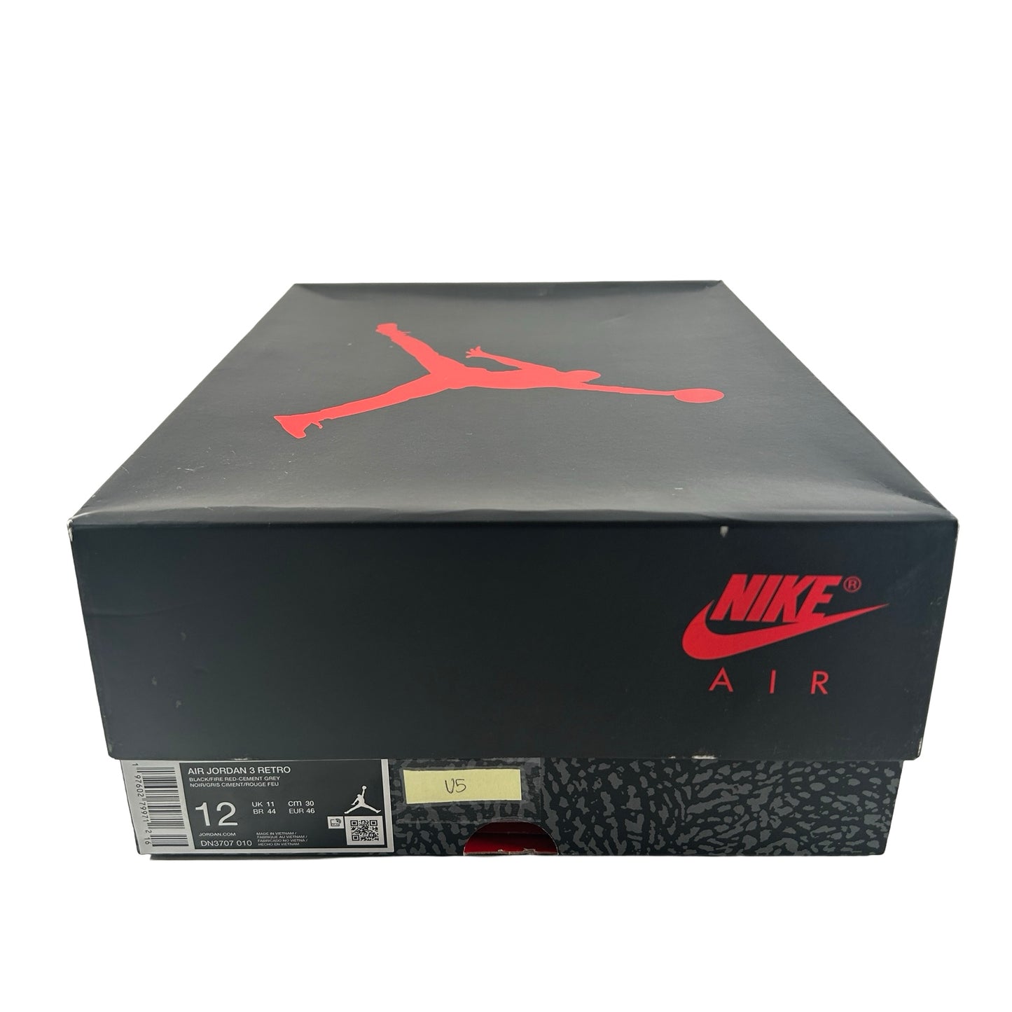 DN3707 010 Jordan 3 Retro Black Cement Reimagined (2024) [USED] - 12 M (Used5)