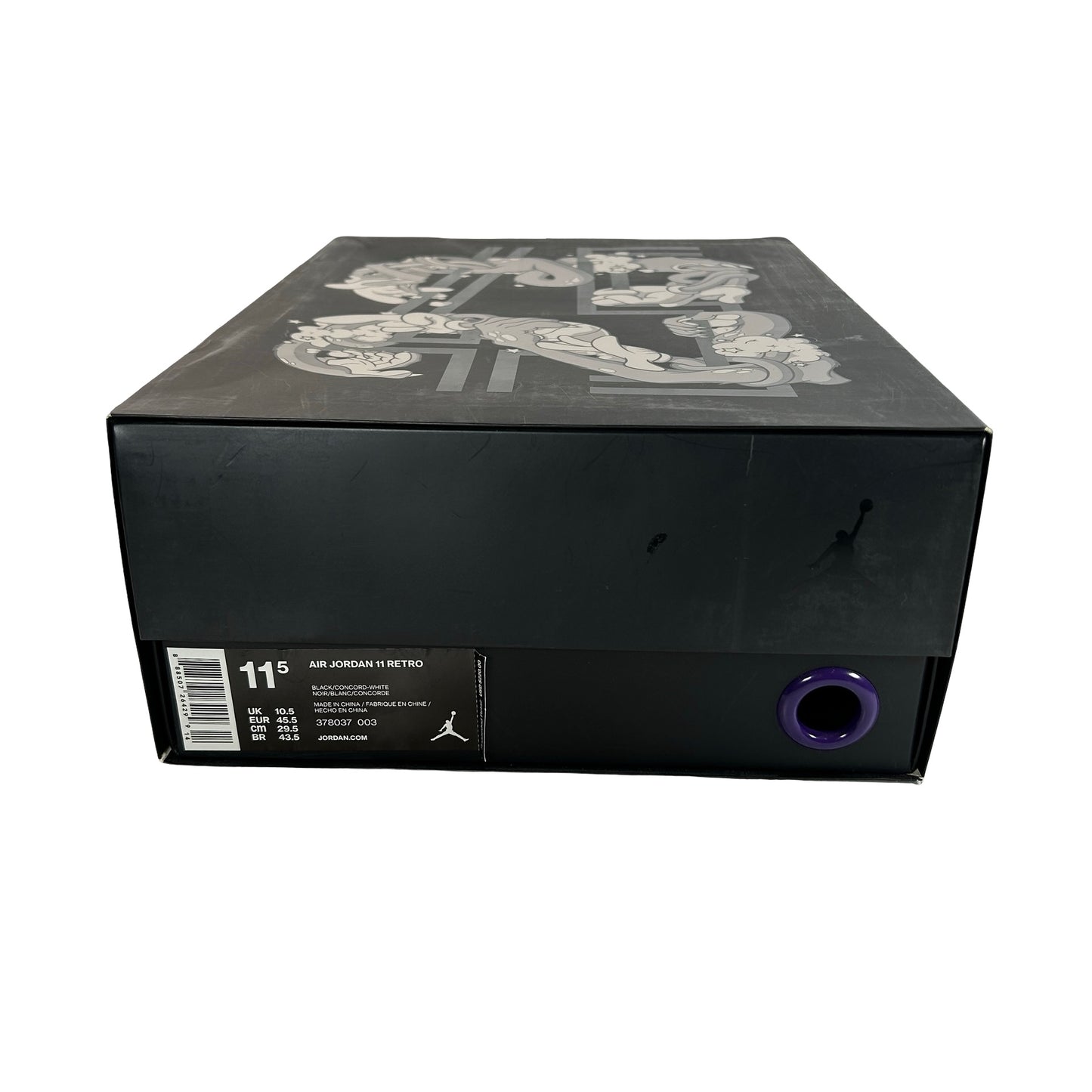 378037 003 Jordan 11 Space Jam (2016)  - 11.5 M (Yellowing Soles)
