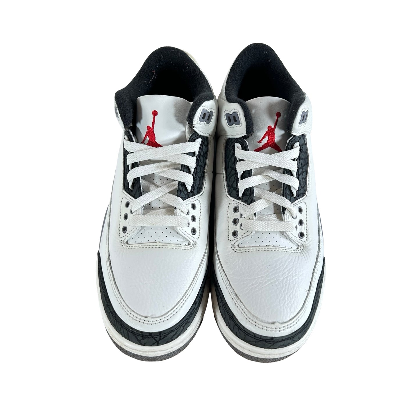 CT8532 106 Jordan 3 Retro Cement Grey [USED] - 7.5 M (Used) (No Box)