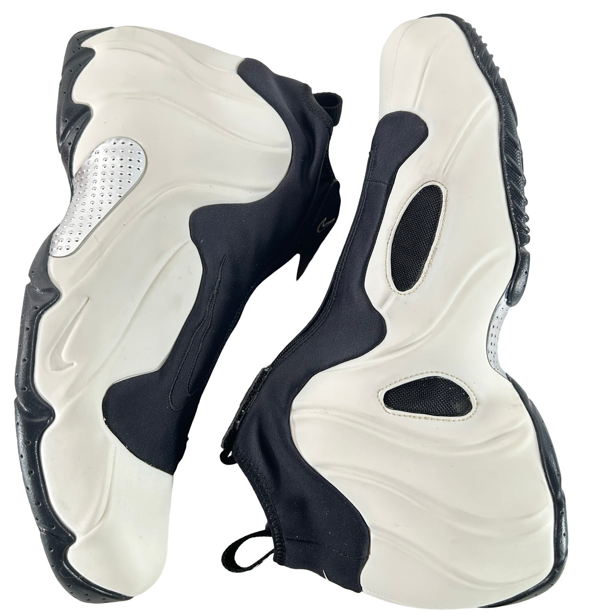 HJ4481 100 Nike Air Flightposite Sail Black [USED] - 12 M (Used)