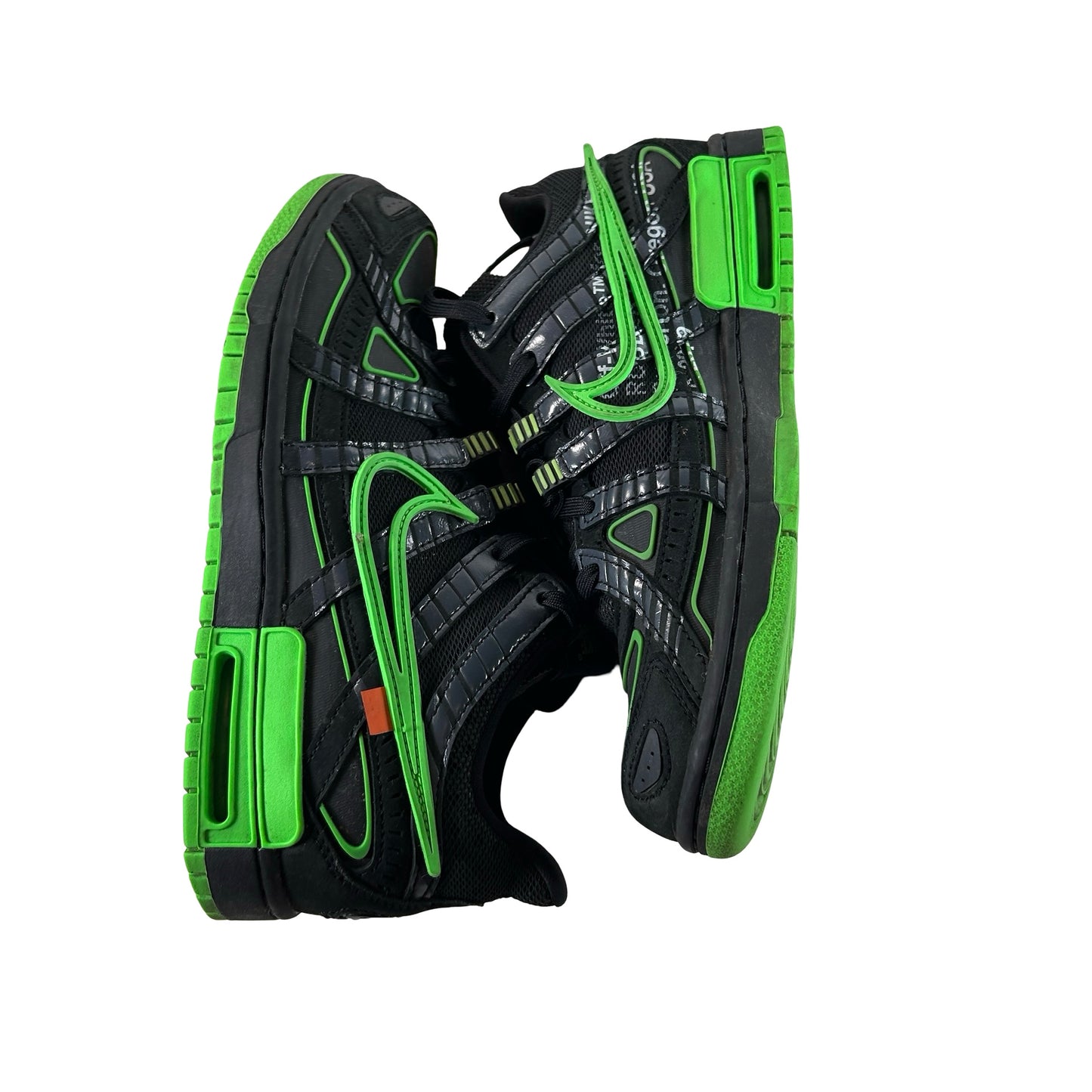 CU6015 001 Nike Air Rubber Dunk Off-White Green Strike [USED] - 9 M (Used4)
