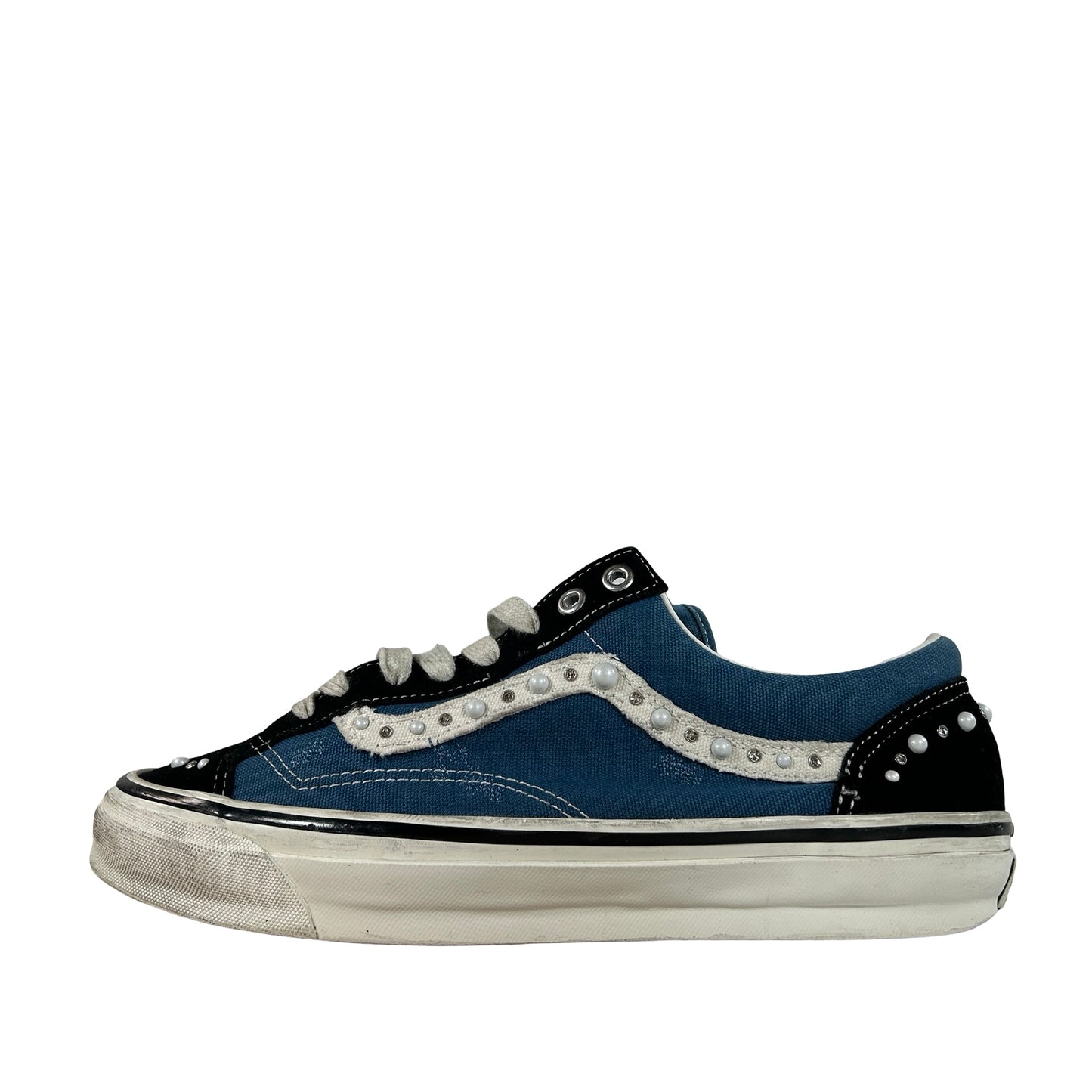 VN000E8VYA6 Vans LX Old Skool 36 Pearlized Pack Black Navy [USED] - 10 M (Used3)