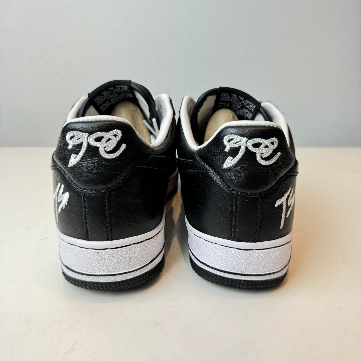 FJ5756 100 Nike Air Force 1 Low QS Terror Squad Blackout [USED] - 8 M (Used)