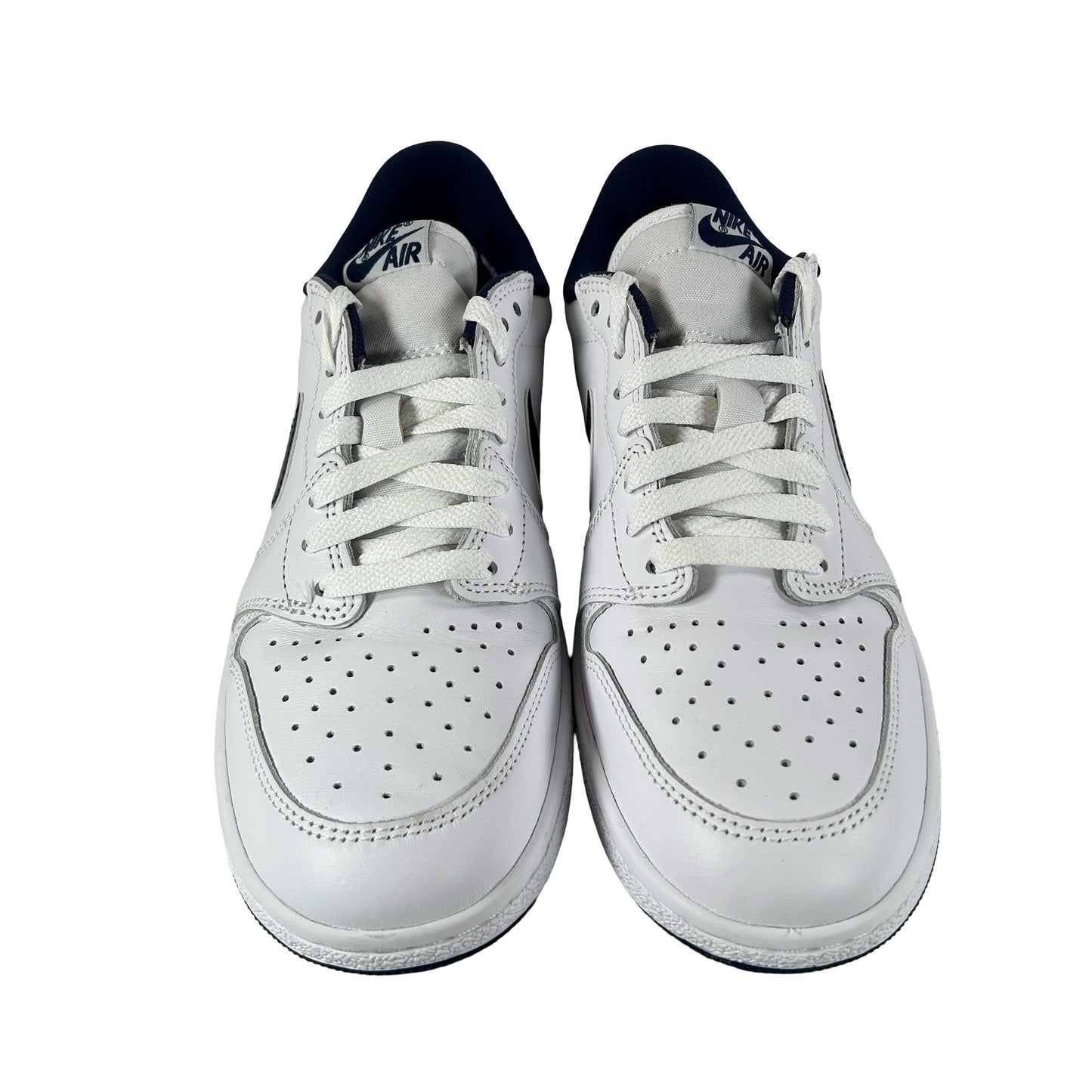 FB9933 141 Air Jordan 1 Retro Low 85 'Metallic Blue' [USED] - 9 M (Used) (No Box)
