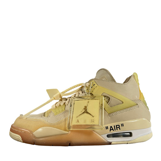 CV9388 100 Jordan 4 Off-White Sail [USED] - 9.5 W (Used) (Replace Box)