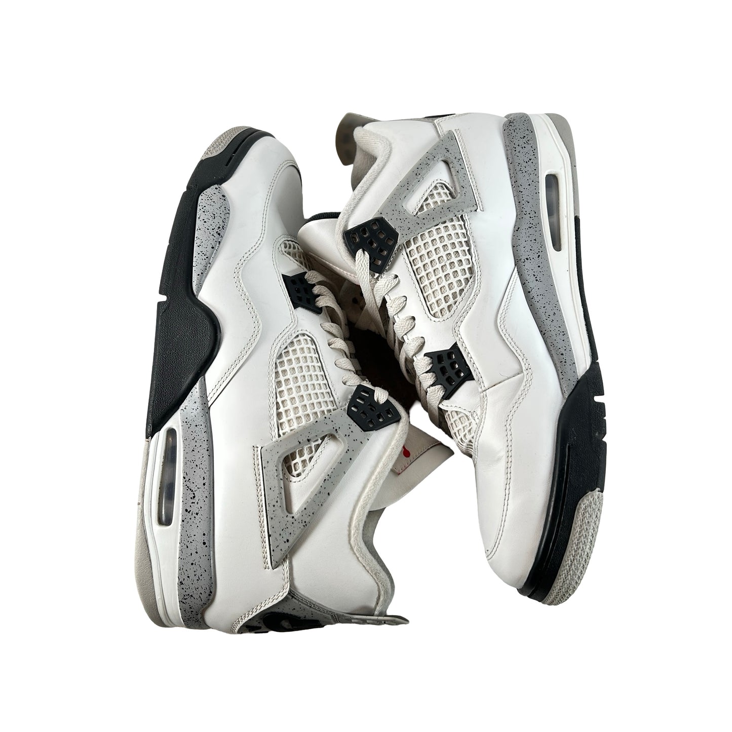 FV5029 100 Jordan 4 Retro White Cement (2025) [USED] - 12 M (Used2) (No Box2)