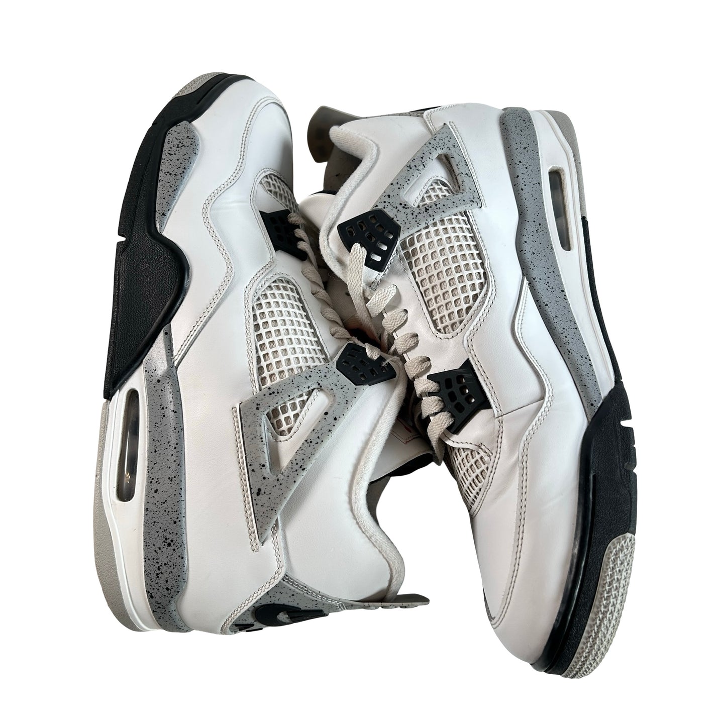 FV5029 100 Jordan 4 Retro White Cement (2025) [USED] - 15 M (Used)