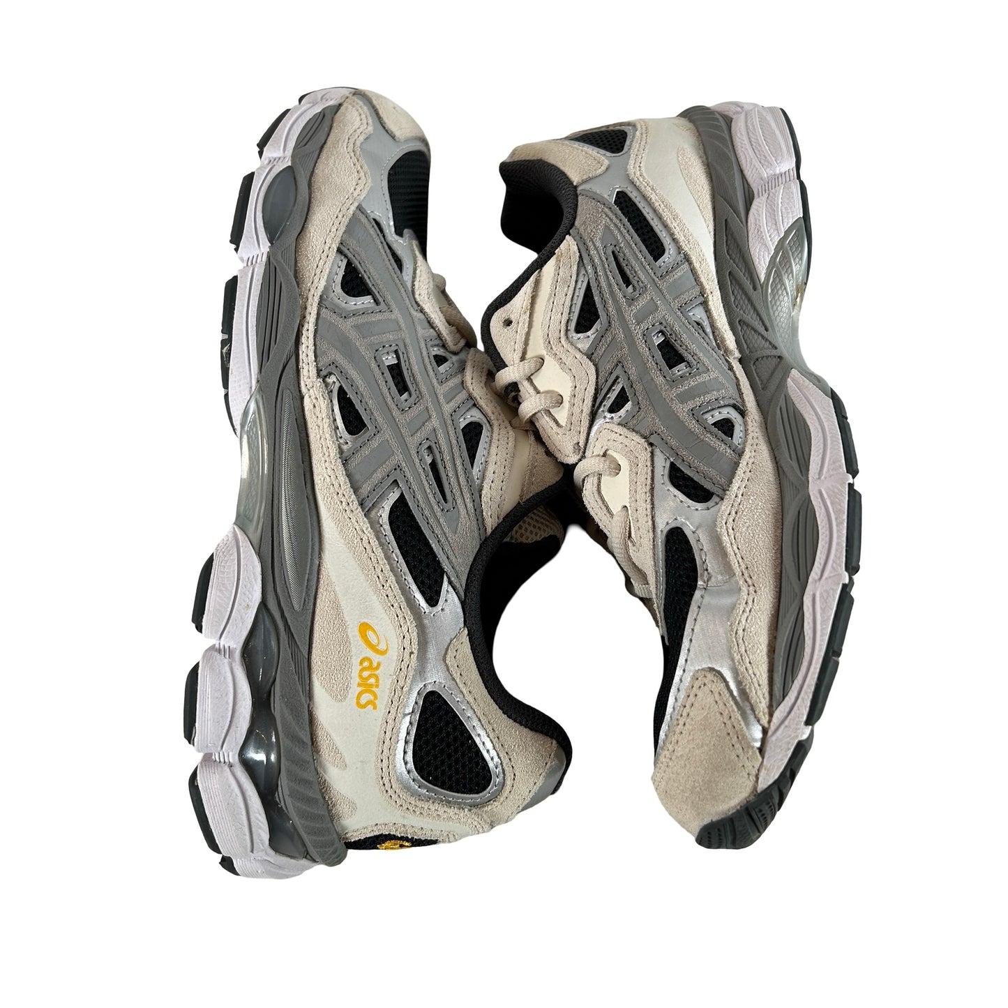 1201A789 001 ASICS Gel-NYC Black Clay Grey [USED] - 8 M (Used) (No Box)