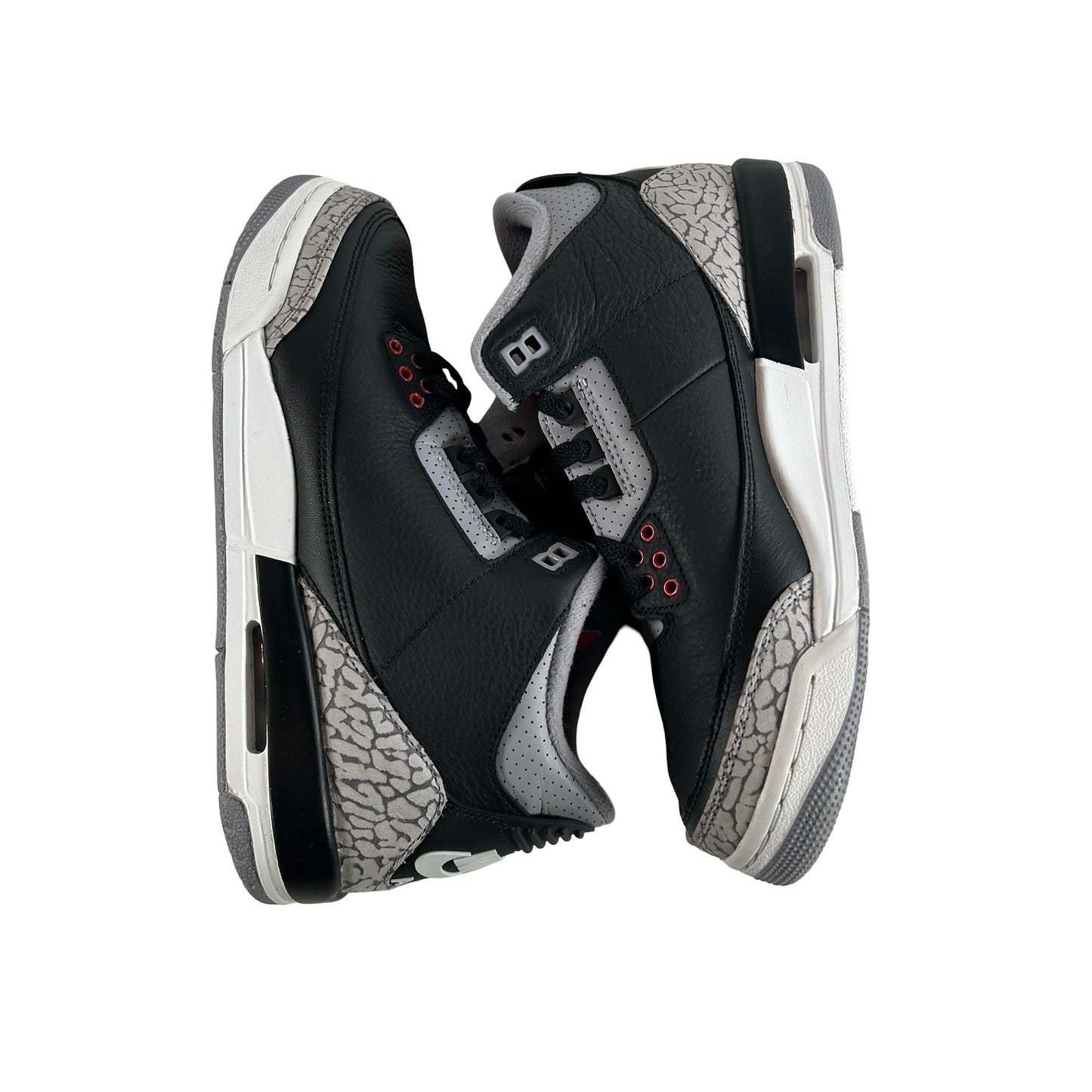 DM0967 010 Jordan 3 Retro Black Cement (2024) (GS) [USED] - 7 Y (Used3)