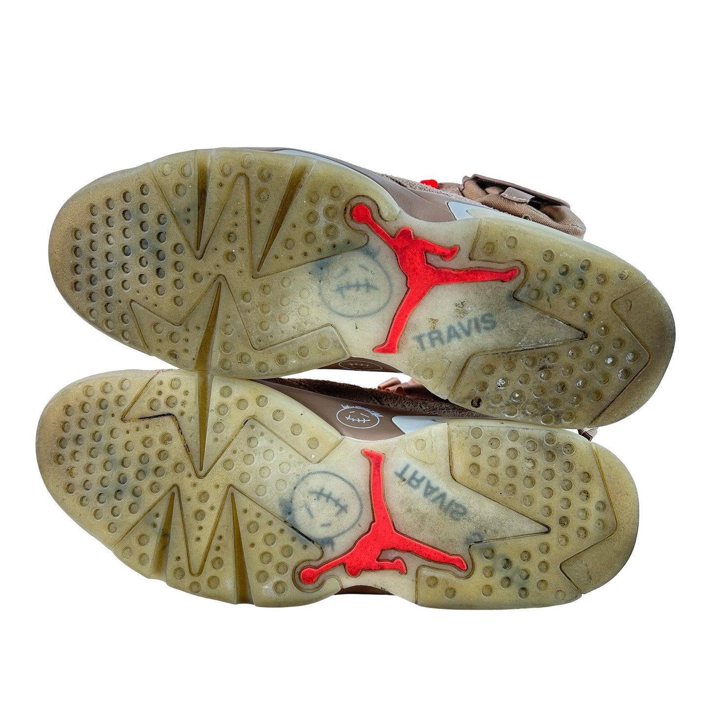 DH0690 200 Jordan 6 Retro Travis Scott British Khaki [USED] - 12 M (Used)