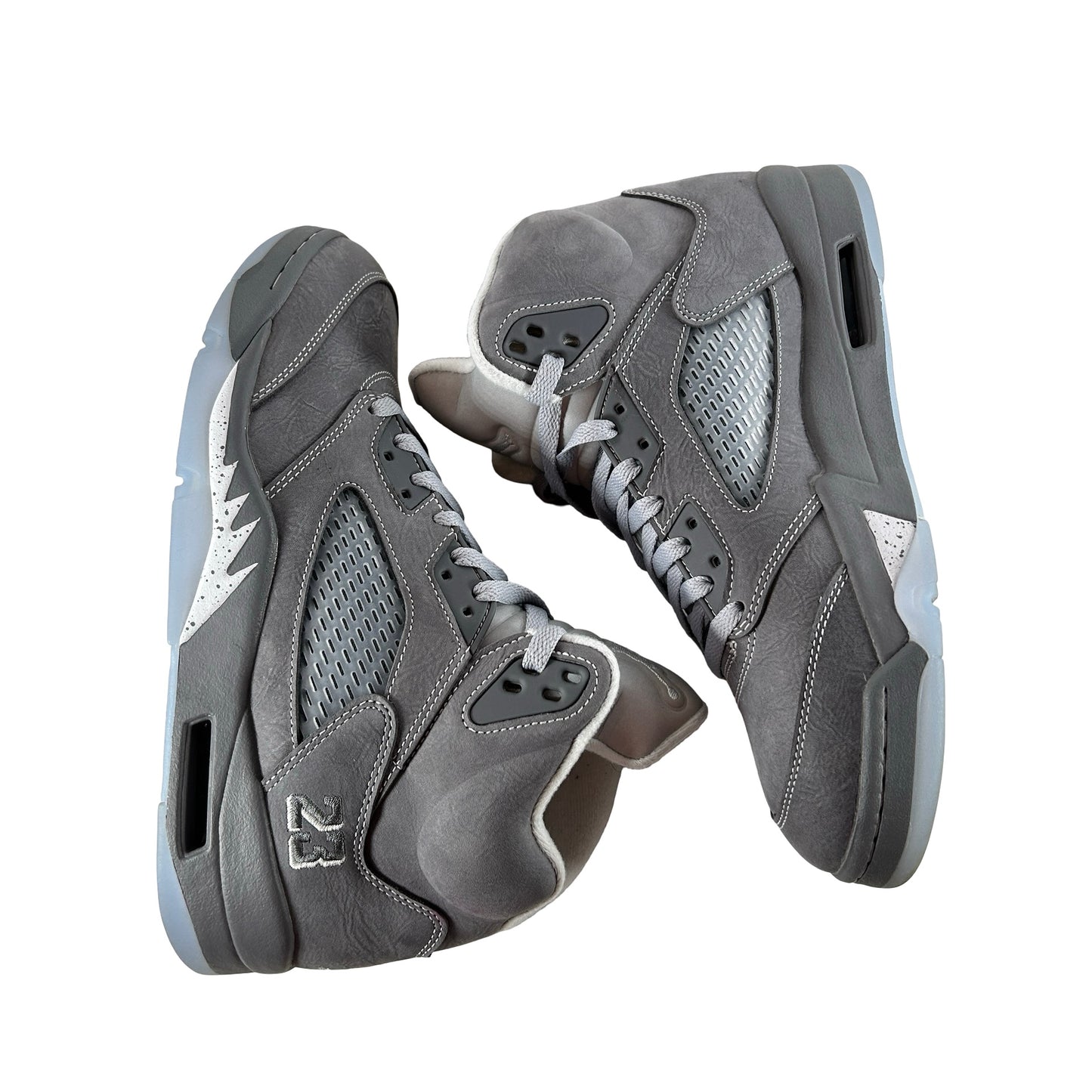 DD0587 002 Jordan 5 Retro Wolf Grey (2026) [USED] - 9 M (Used2)