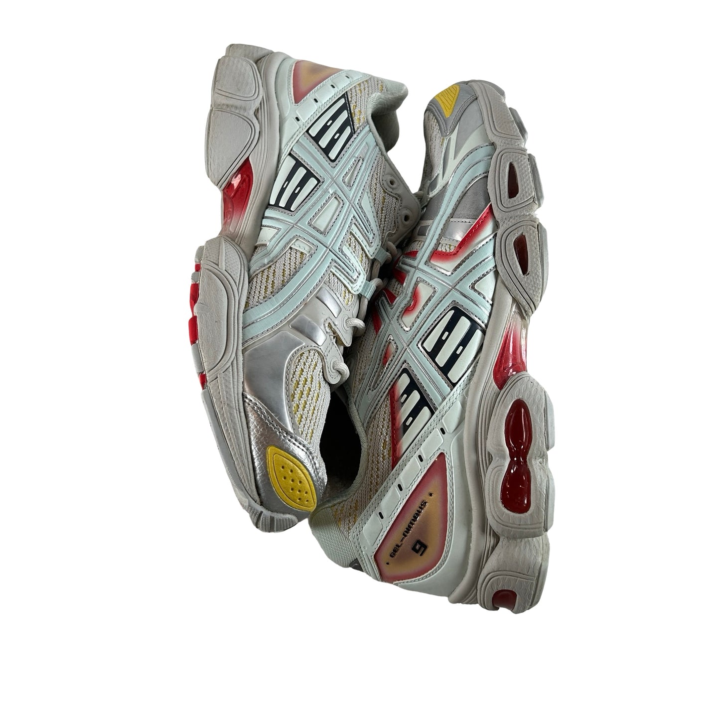 1201A656 020 ASICS UB3-S Gel-Nimbus 9 Glacier Grey Soothing Sea [USED] - 10.5 M (Used) (No Box)