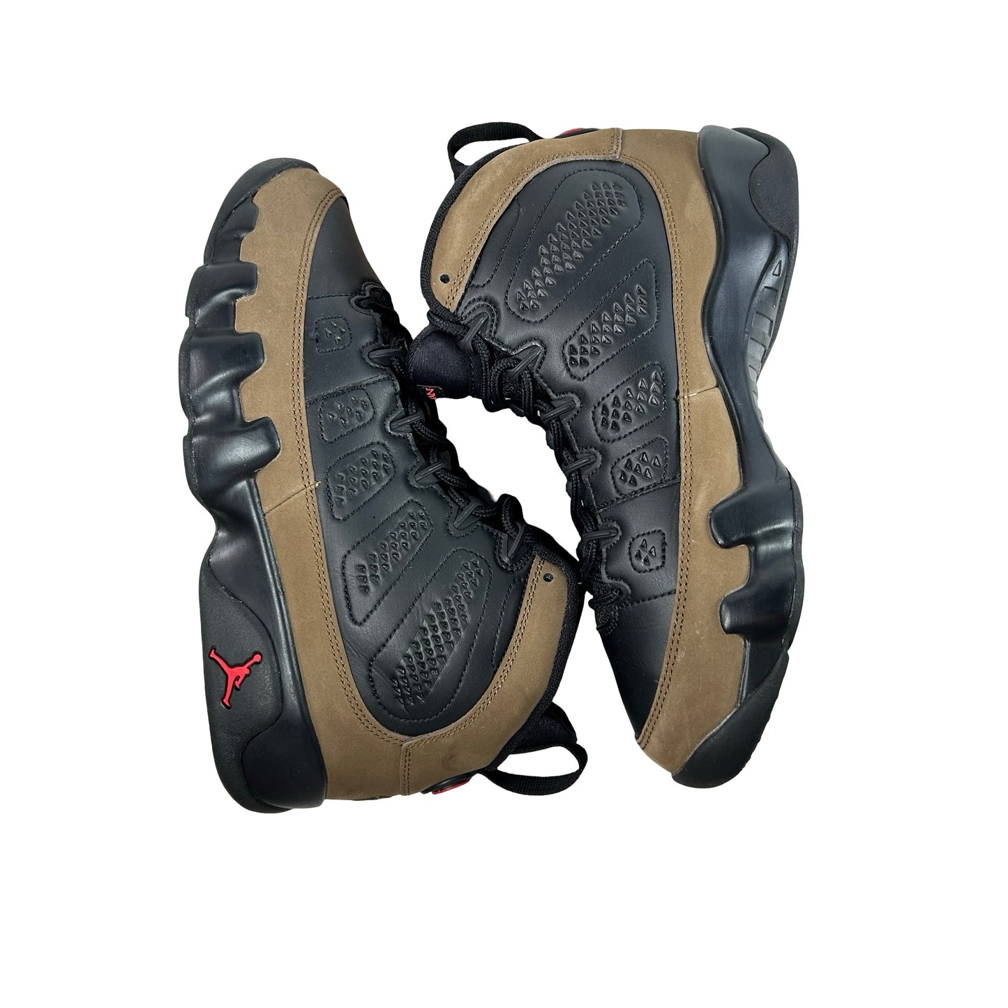HV4574 030 Jordan 9 Retro Olive (2024) (GS) [USED] - 7 Y (Used) (No Box)