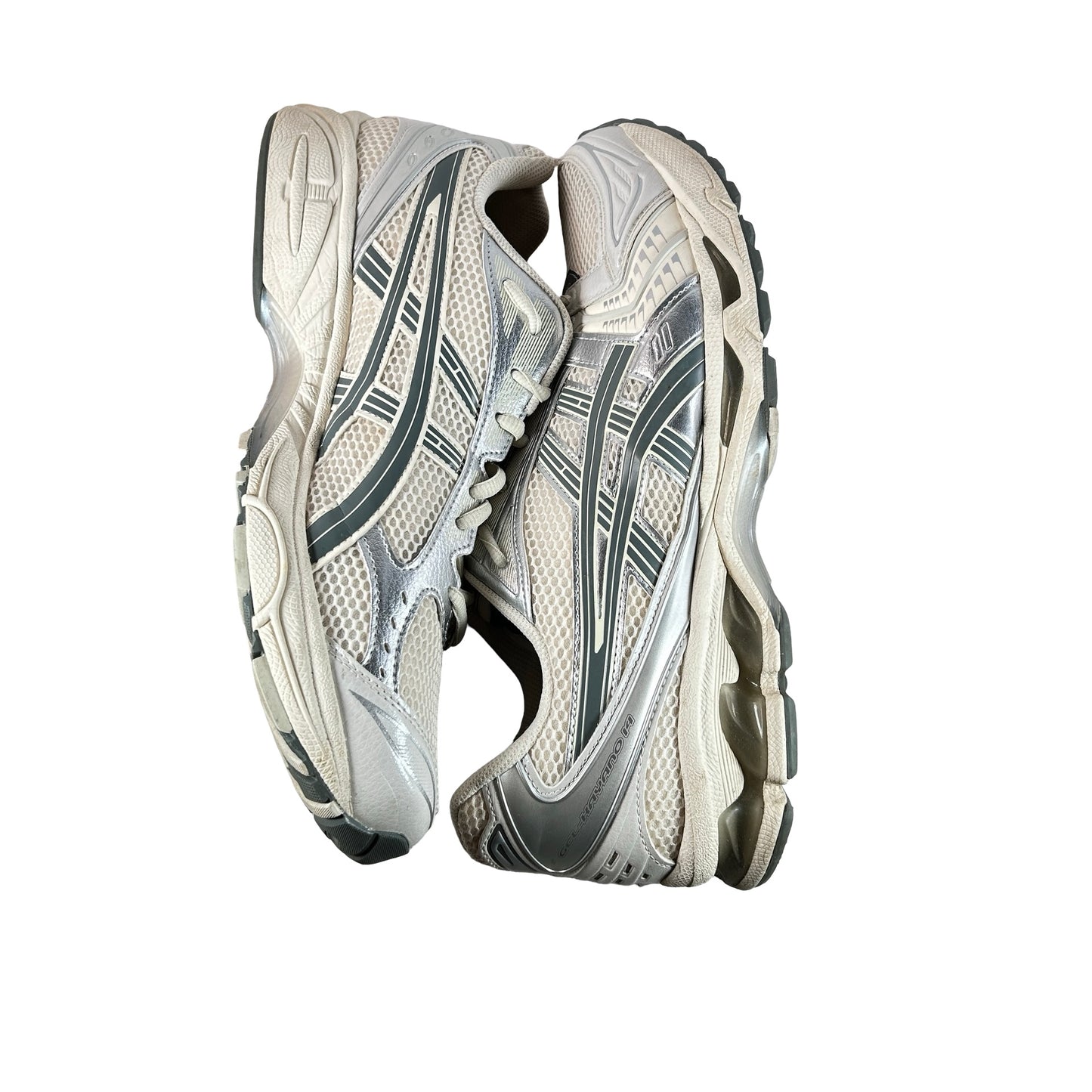 1201A019 200 ASICS Gel-Kayano 14 Birch Dark Pewter [USED] - 13 M (Used)