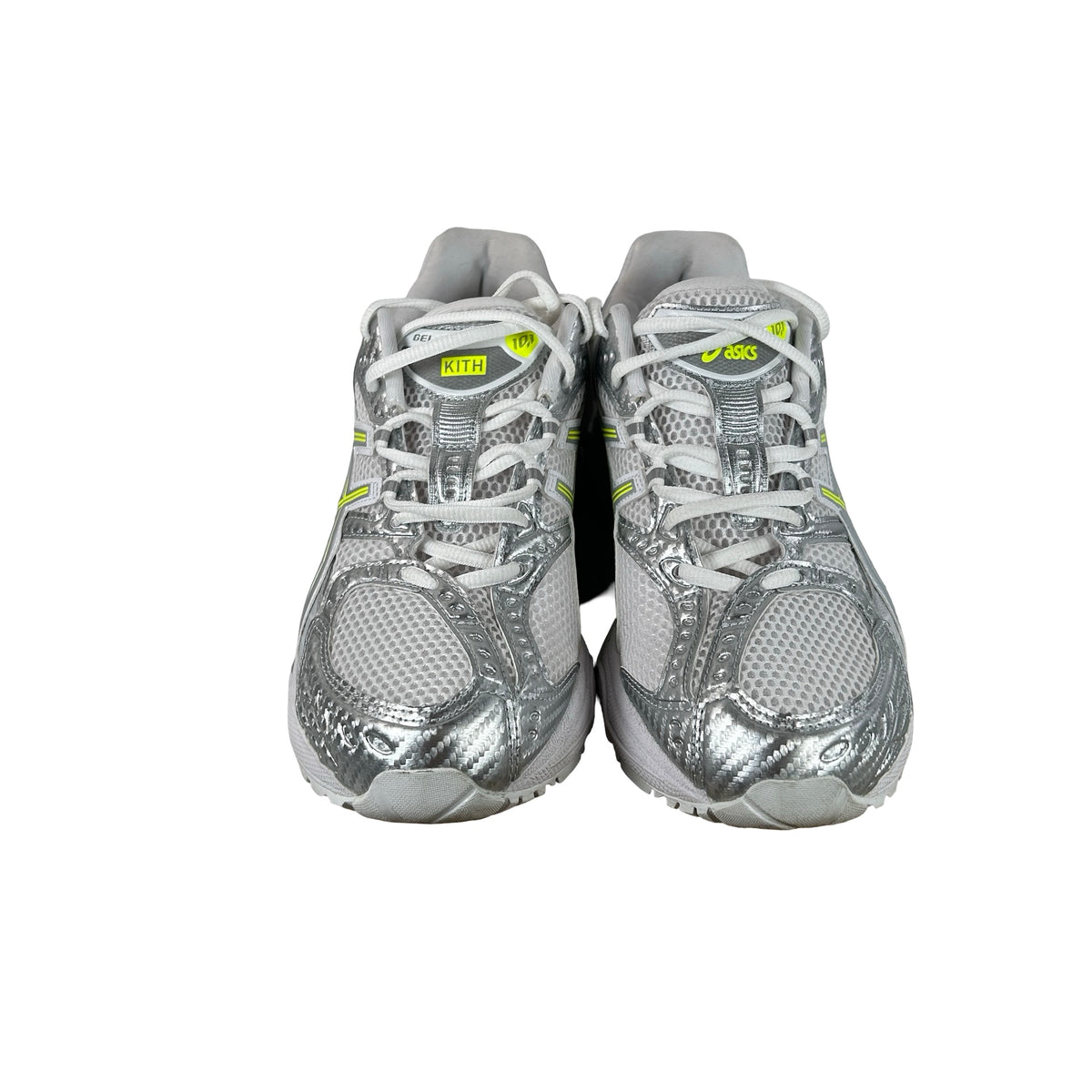 1203A844 100 ASICS Gel-Nimbus 10.1 Kith White Pure Silver [USED] - 10 M (Used)