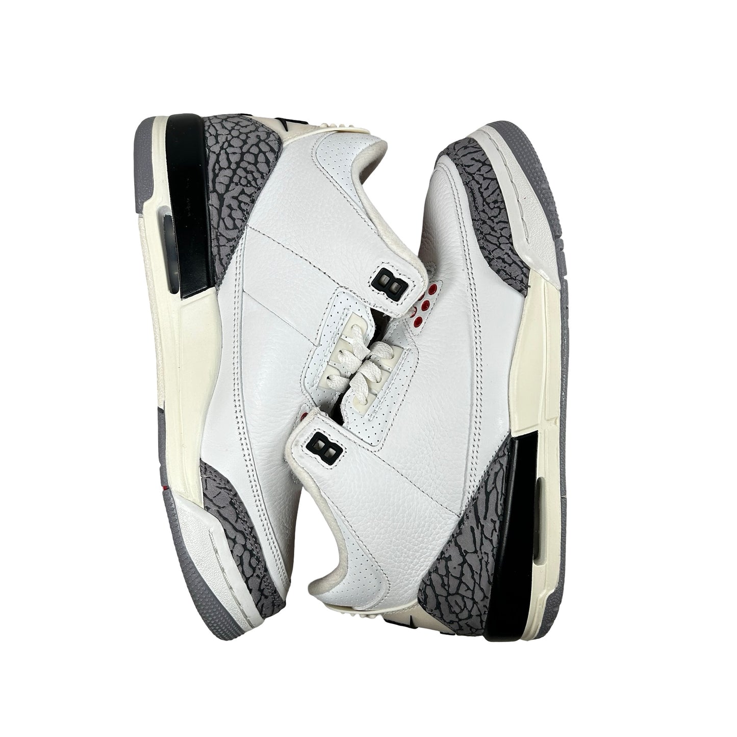DM0967 100 Jordan 3 Retro White Cement Reimagined (GS) [USED]  - 6.5 Y (Used5)