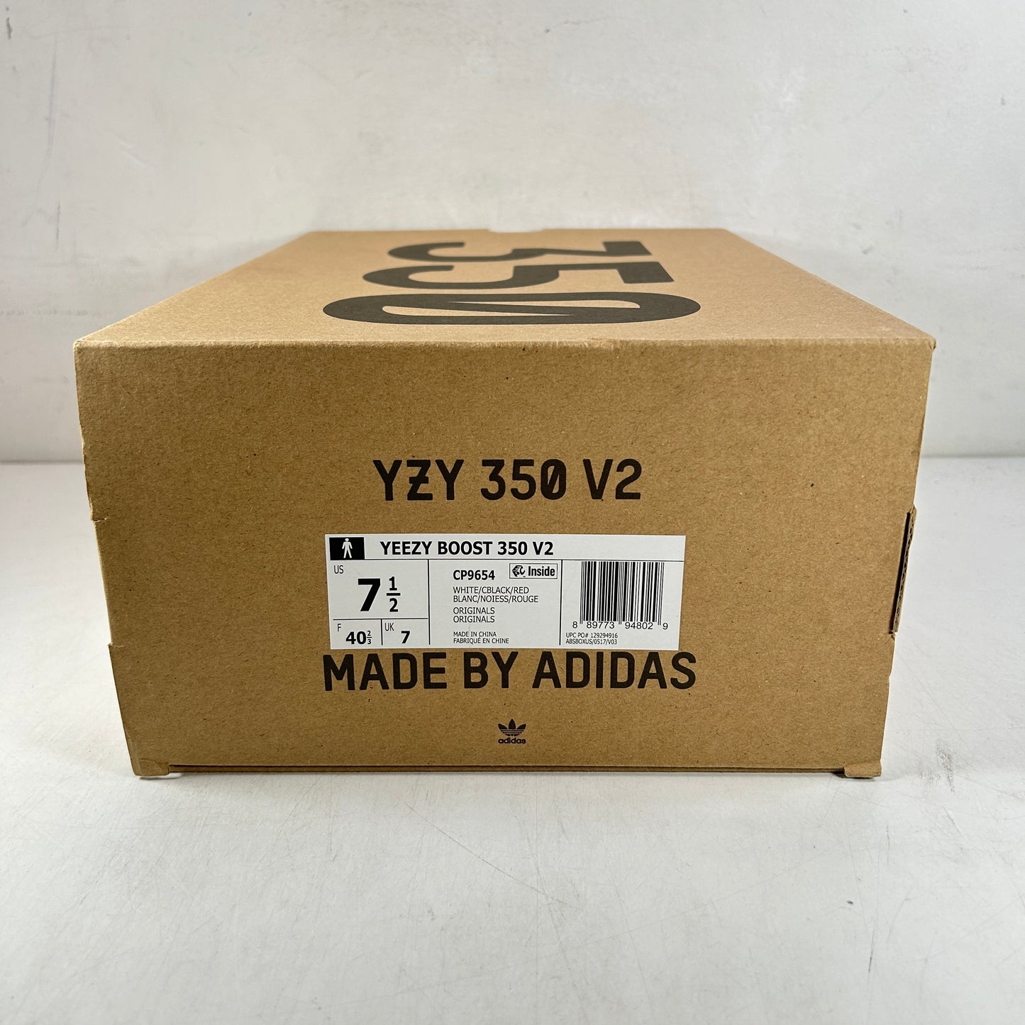 CP9654 Yeezy 350 V2 Zebra [USED] - 7.5 M (VNDS)