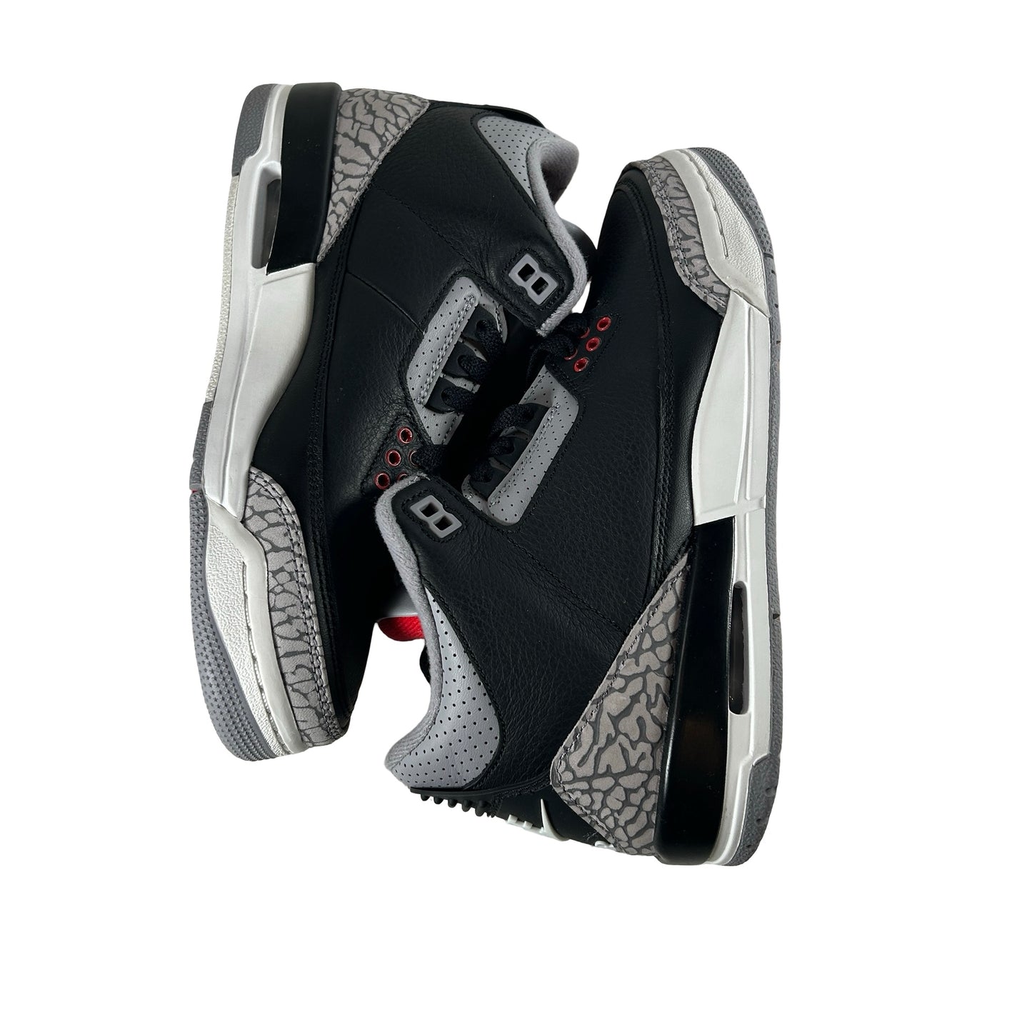 DM0967 010 Jordan 3 Retro Black Cement (2024) (GS) - 5.5 Y (Paint Chip)