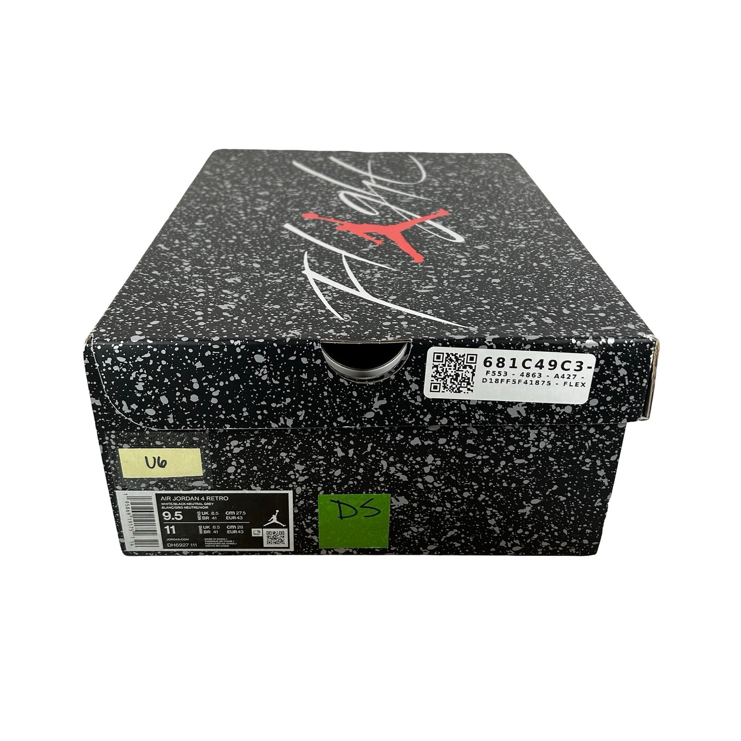 DH6927 111 Jordan 4 Retro Military Black [USED] - 9.5 M (Used6)