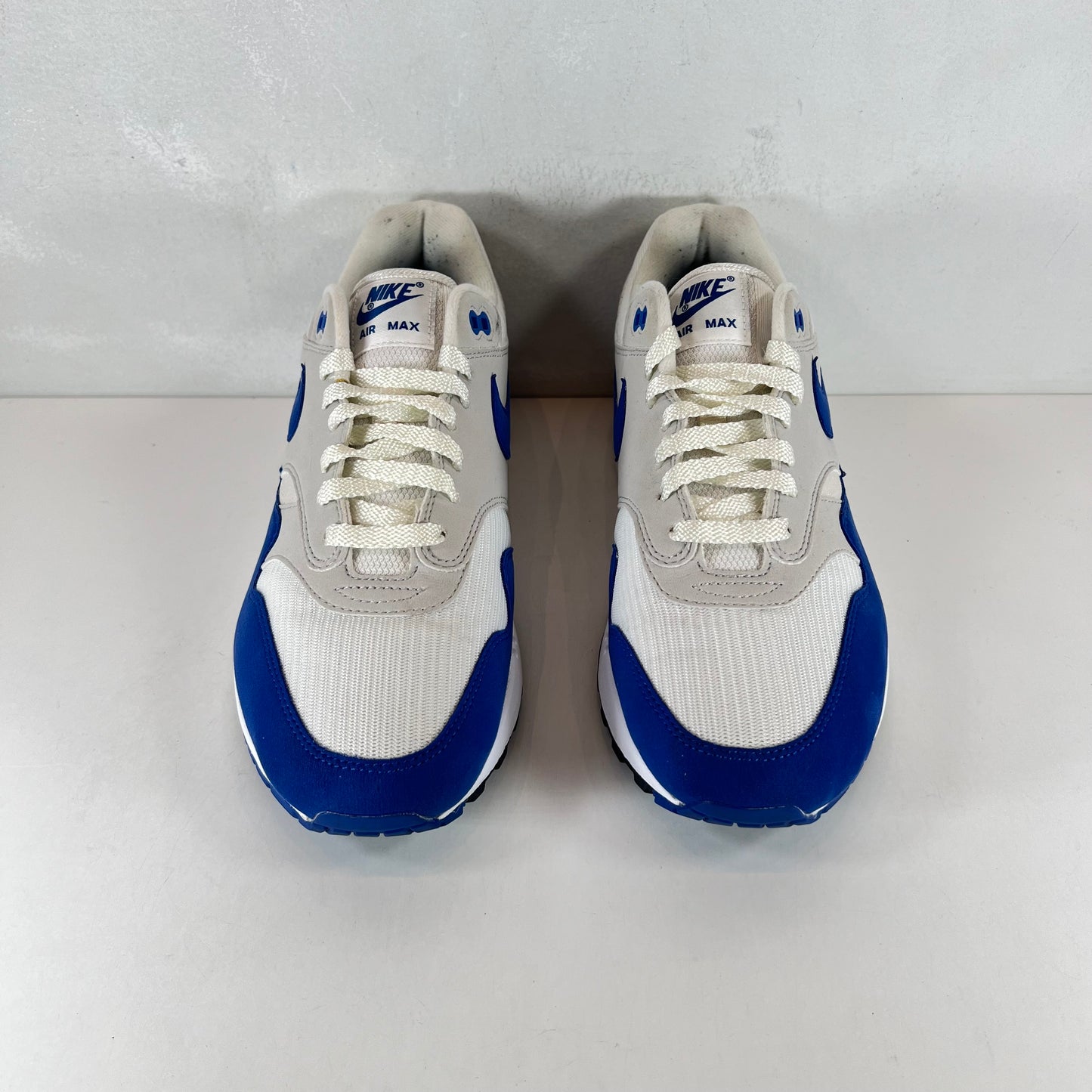 908375 101 Nike Air Max 1 Anniversary Royal (2017) [USED] - 9.5 M (Used)