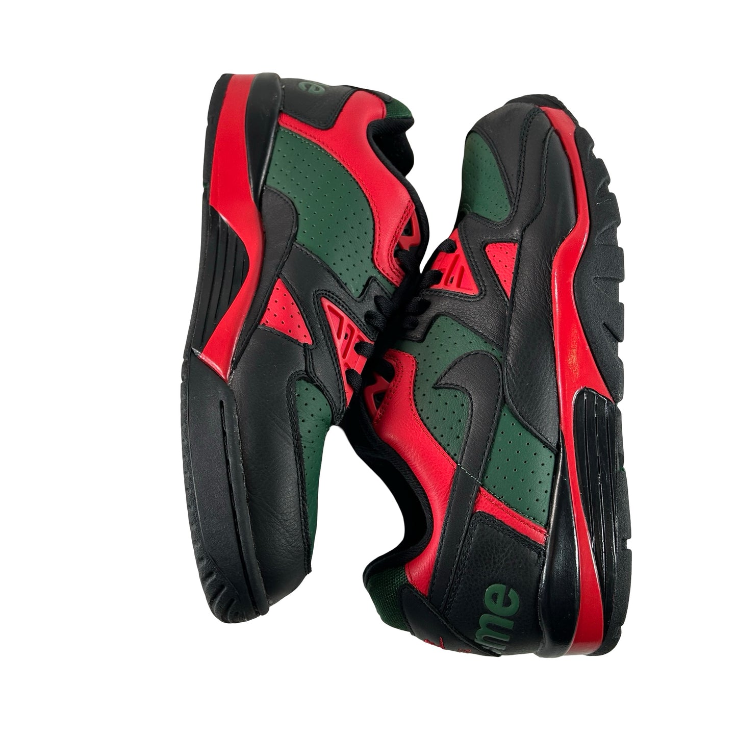 CJ5291 001 Nike Cross Trainer Low Supreme Black Green Red [USED] - 12 M (Used2)
