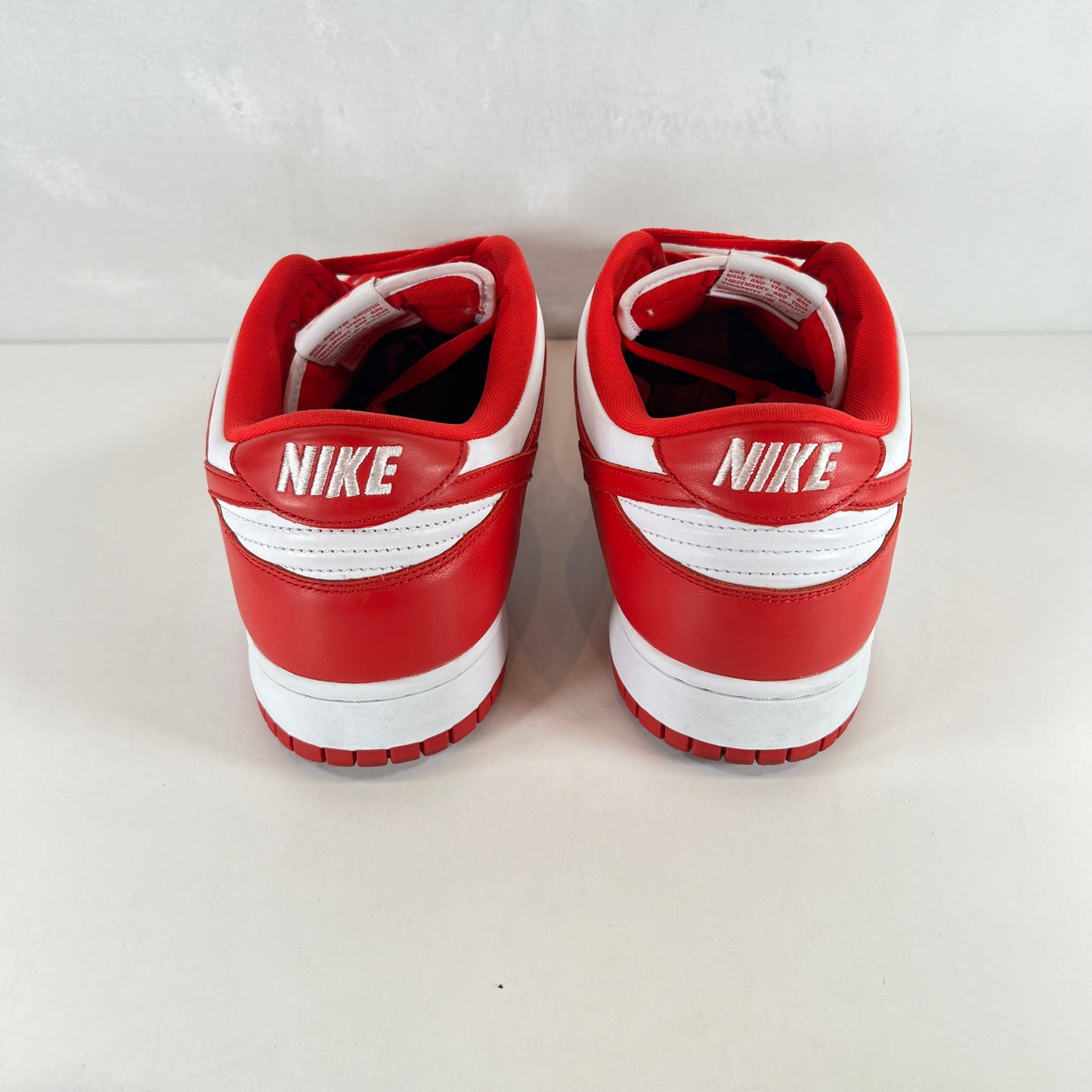 CU1727 100 Dunk Low Rojo Universitario