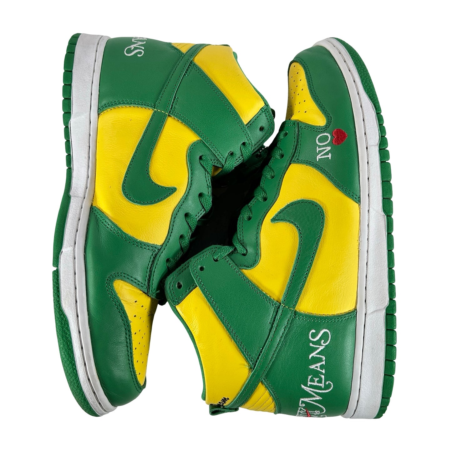 DN3741 700 Nike SB Dunk High Supreme By Any Means Brazil [USED] - 11 M (Used)