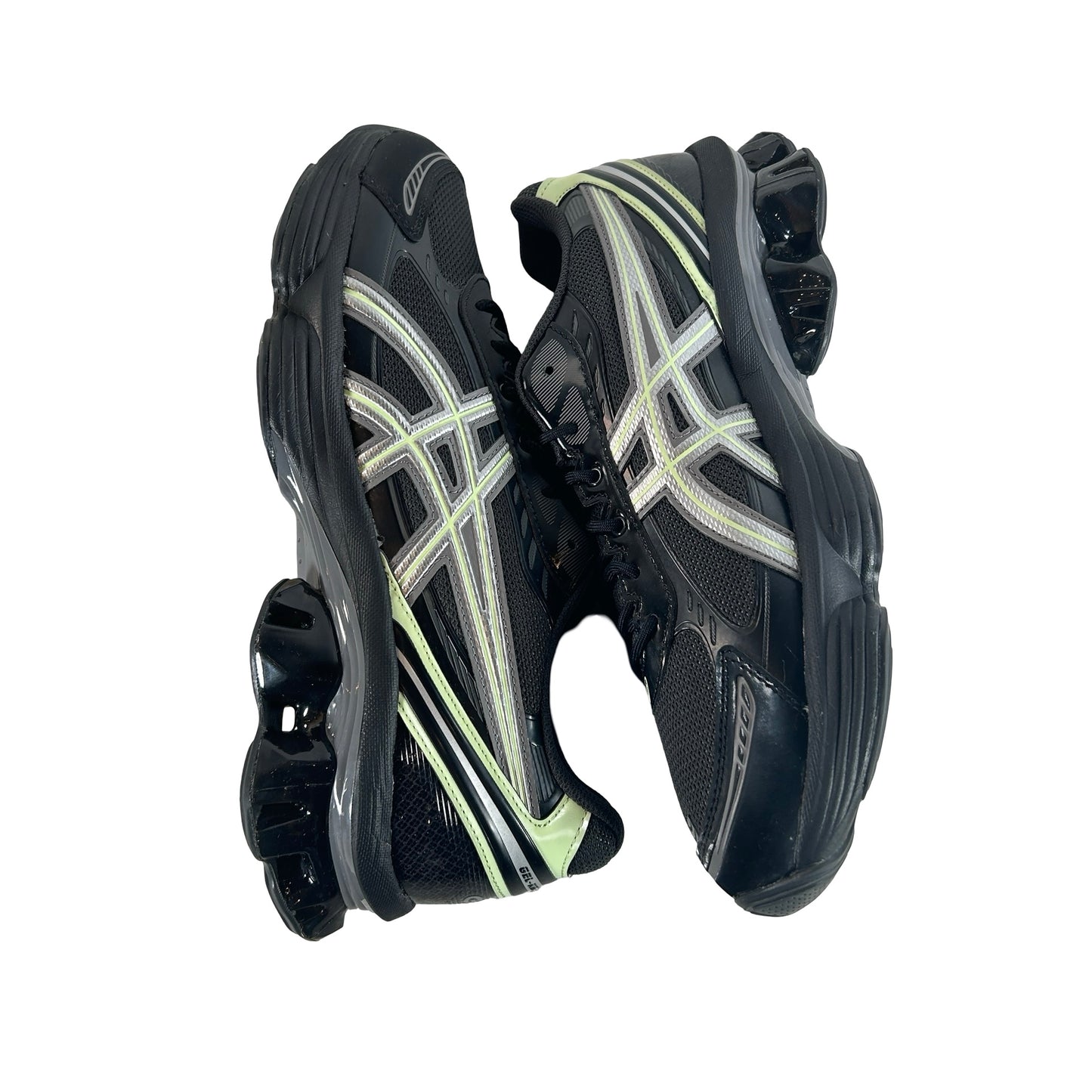 1203A962 020 ASICS Gel-Kinetic Fluent Graphite Grey Illuminate Yellow [USED]. - 11 M (Used)