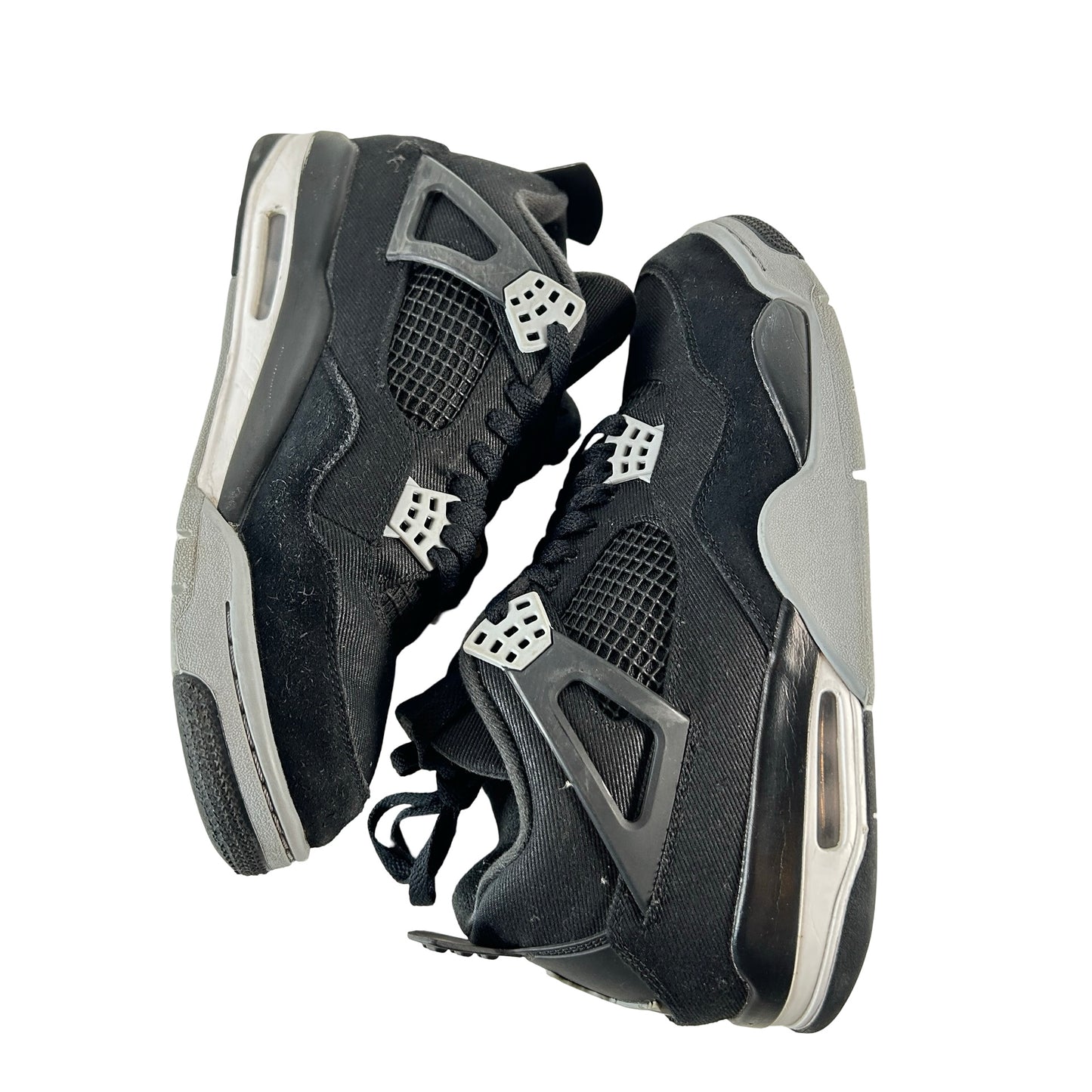 DH7138 006 Jordan 4 Retro SE Black Canvas [USED] - 10.5 M (Used3) (No Box3)