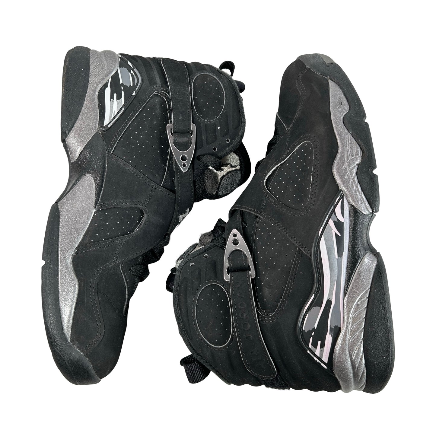 305381 003 Jordan 8 Retro Chrome (2015) [USED] - 8.5 M (Used) (No Insoles)