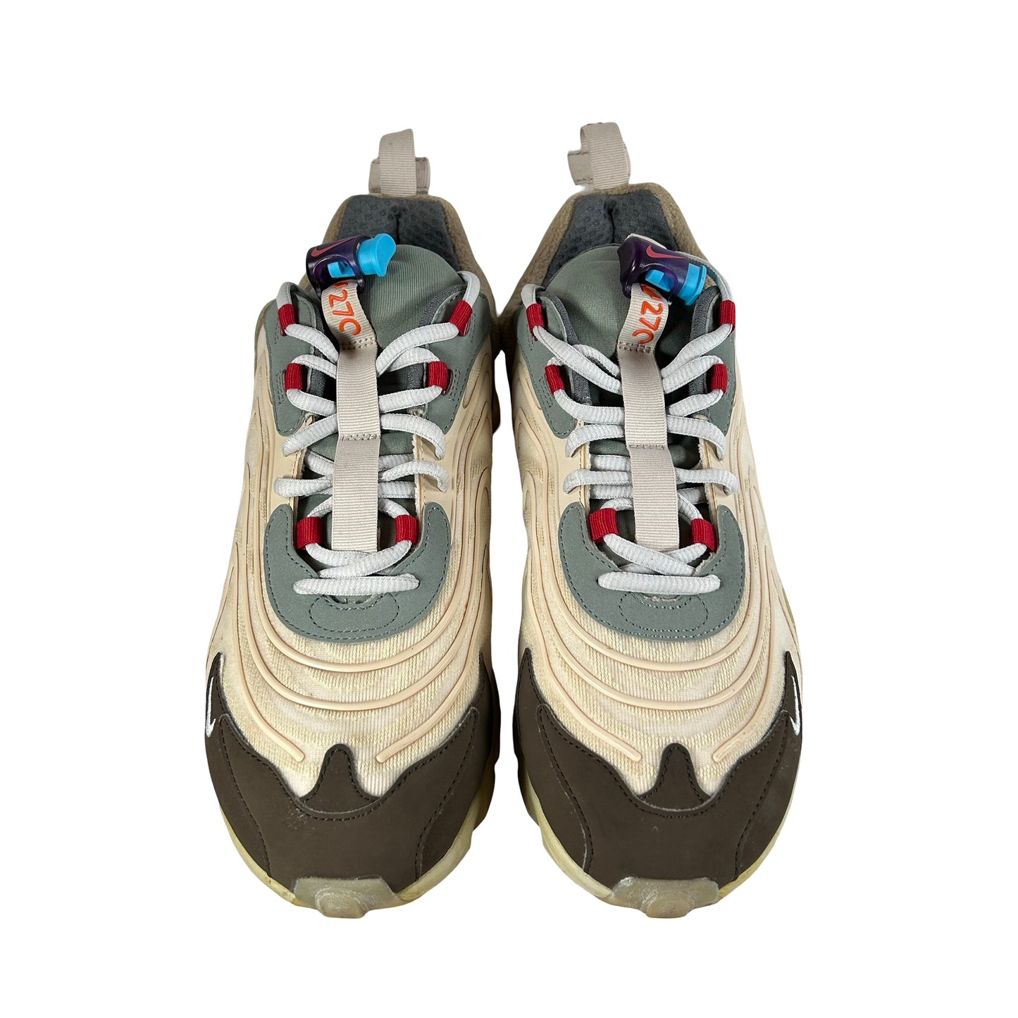 CT2864 200 Nike Air Max 270 React ENG Travis Scott Cactus Trails [USED] - 10 M (Used2)