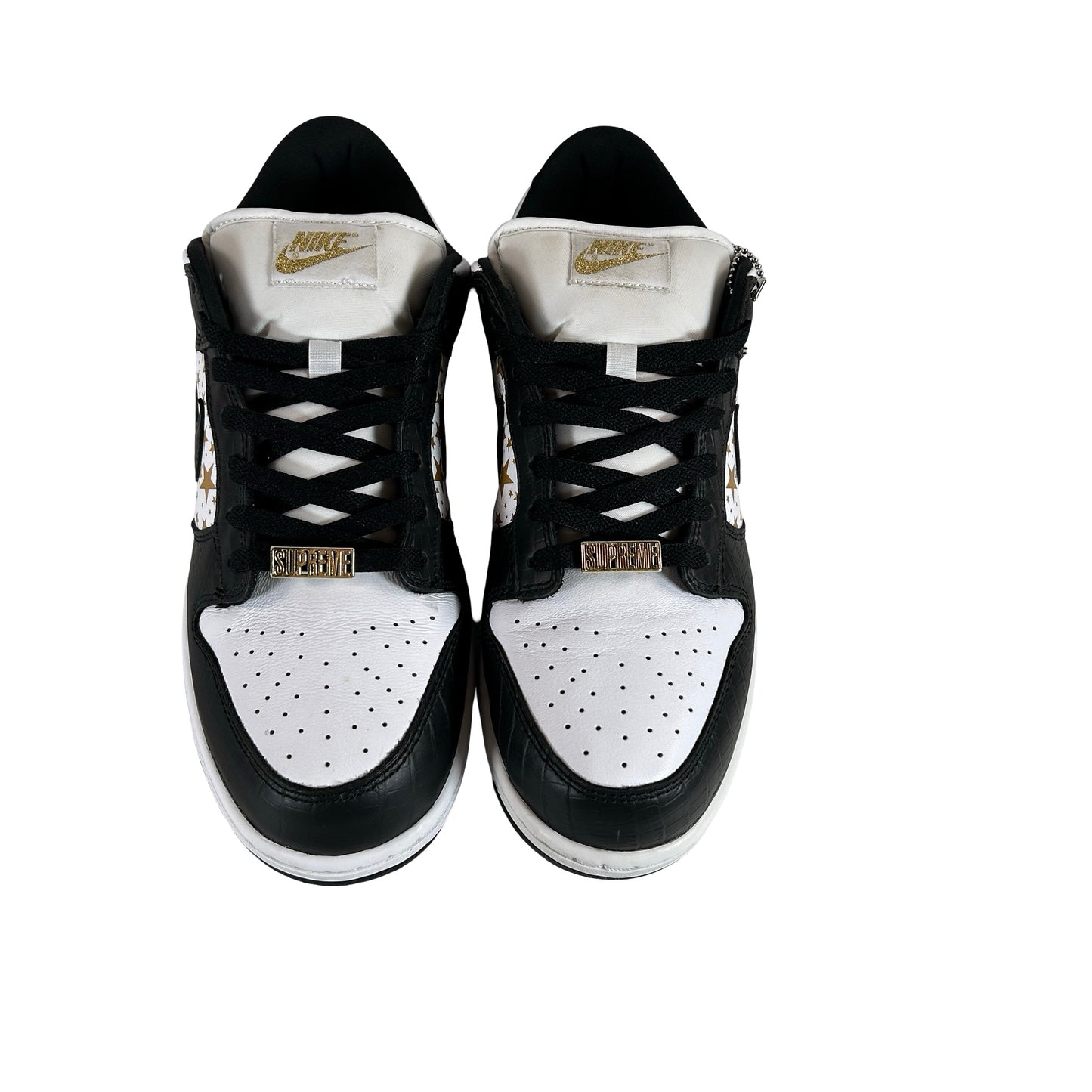DH3228 102 Dunk SB Low Supreme Black [USED] - 9 M (Used)