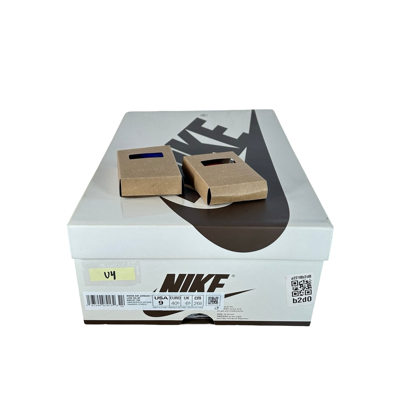 DZ4137 700 Jordan 1 Retro Low OG SP Travis Scott Canary (Women's) [USED] - 9 W (Used4)