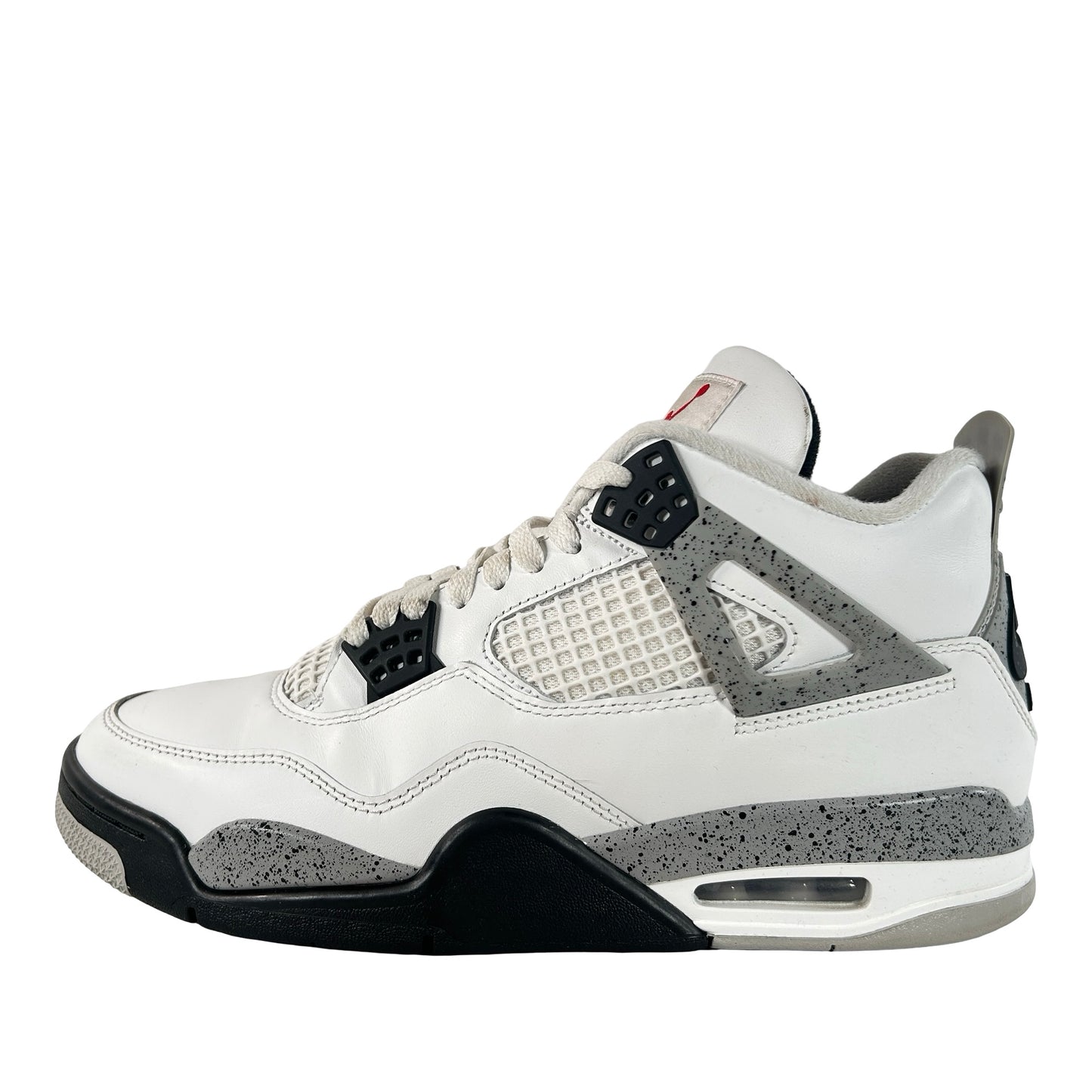 FV5029 100 Jordan 4 Retro White Cement (2025) [USED] - 9.5 M (Used) (Replace Box)